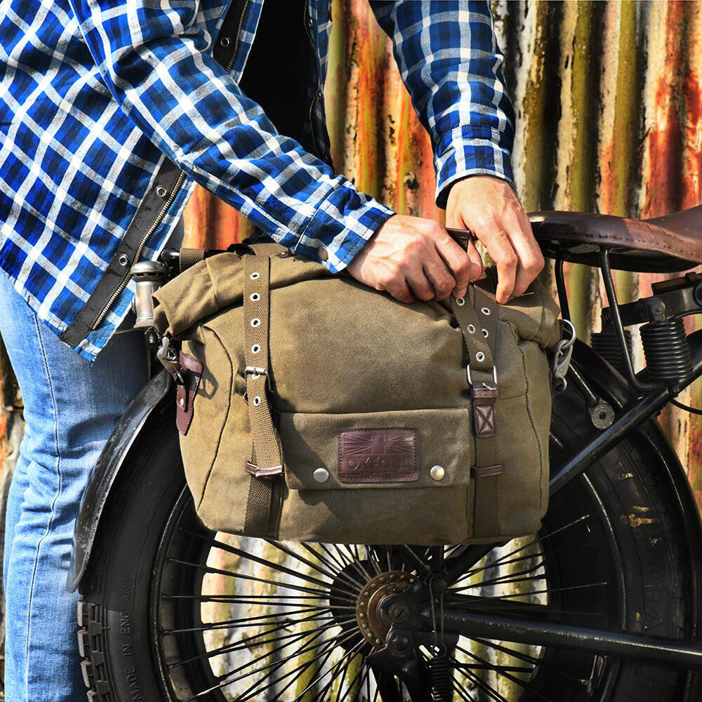OXFORD Heritage sakwy rowerowe 40 L brązowe