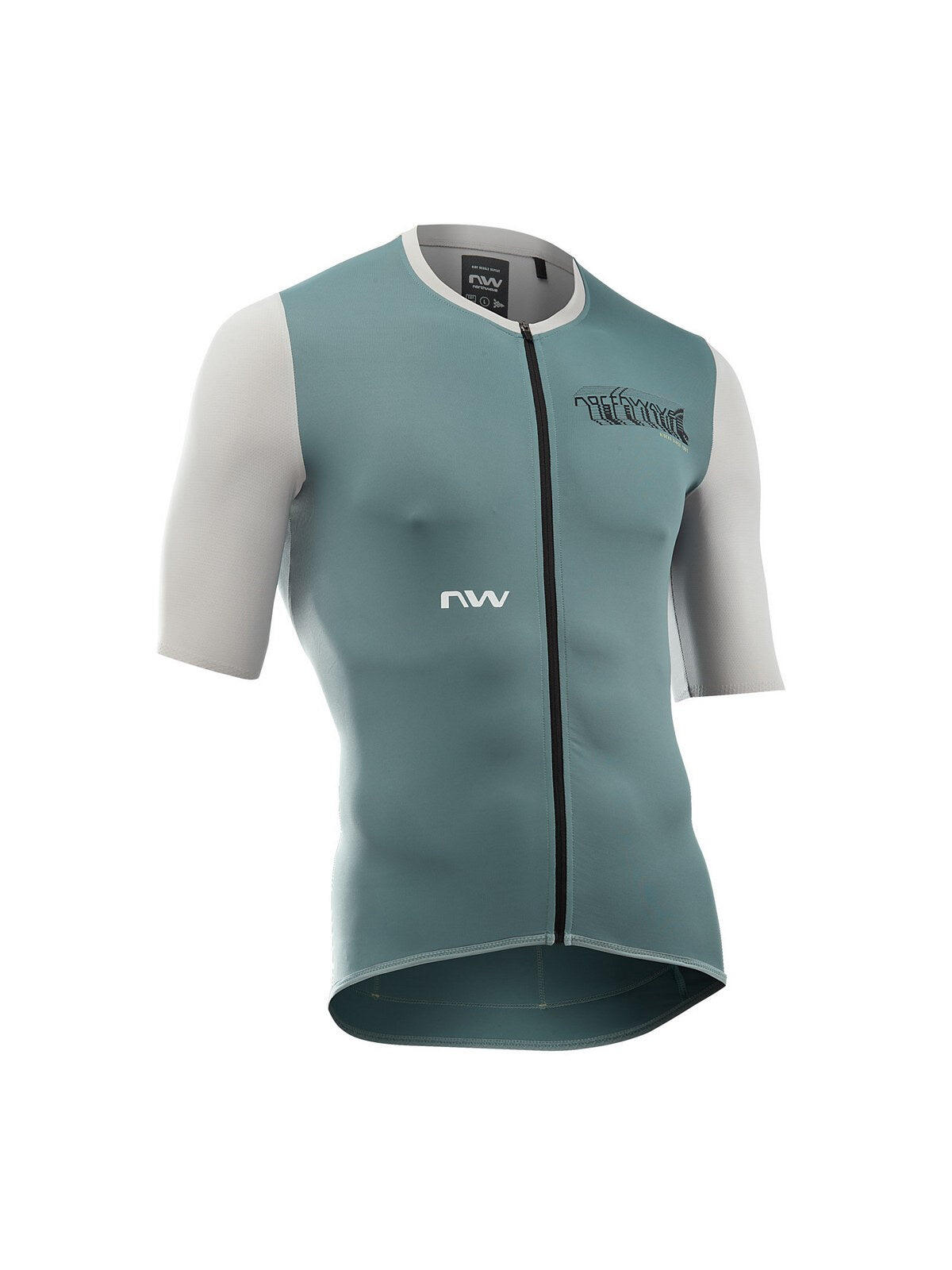 Koszulka rowerowa mtb gravel NORTHWAVE Essence Evo Jersey UPF50 zielony