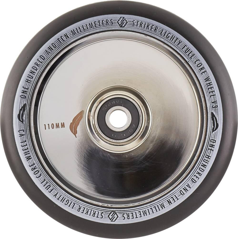 Koła do hulajnogi - 110 mm - Lighty Fullcore V3 - Chrom - Striker