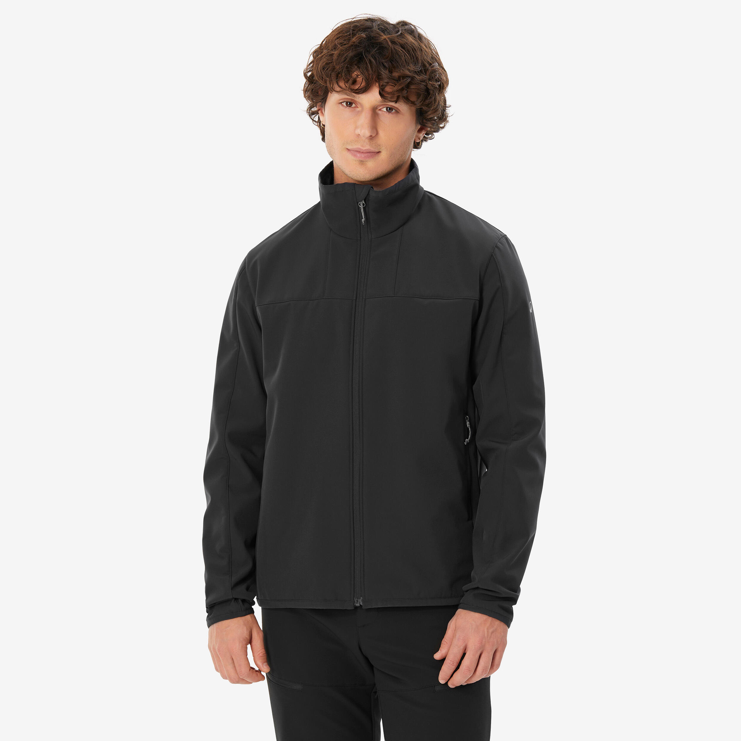 Kurtka softshell turystyczna męska Quechua MT100