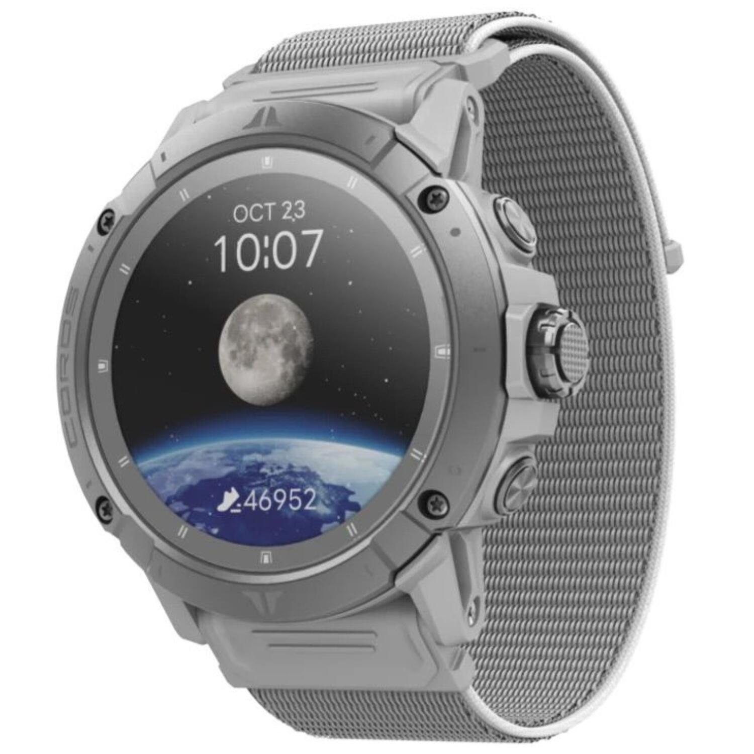 Zegarek przygodowy GPS / zegarek sportowy premium Coros Vertix 2S Moon Grey