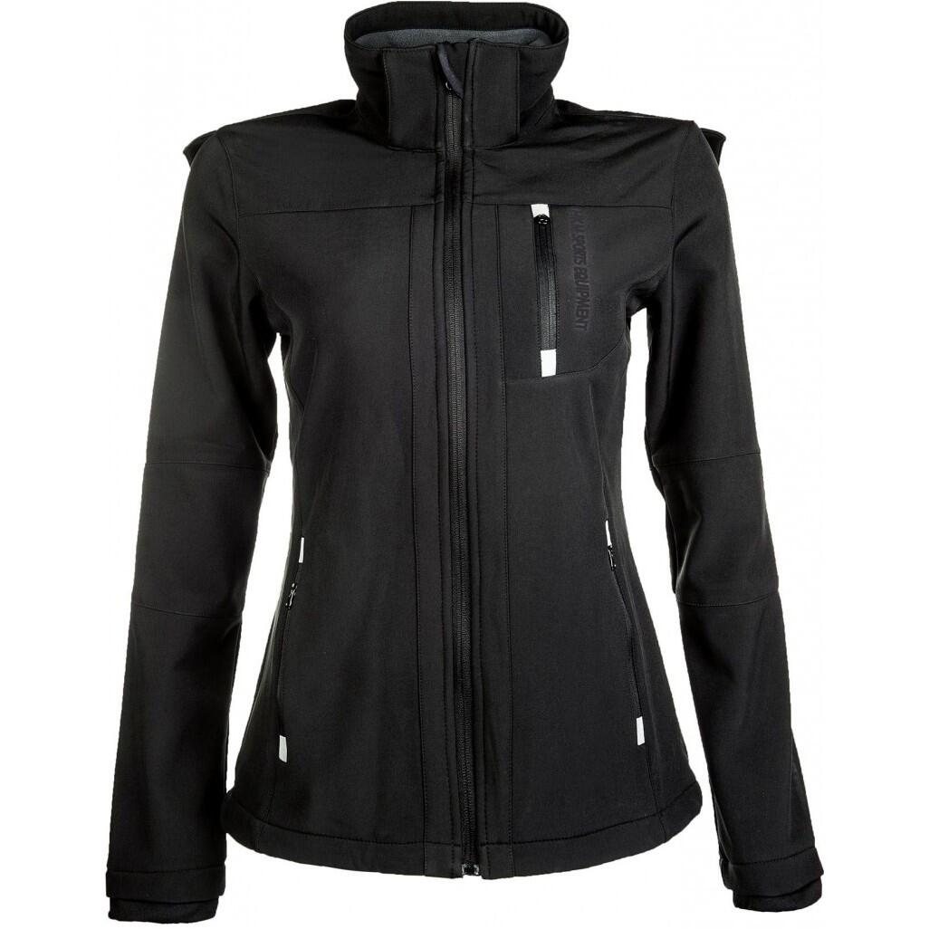 Kurtka jeździecka SPORT Softshell HKM czarna