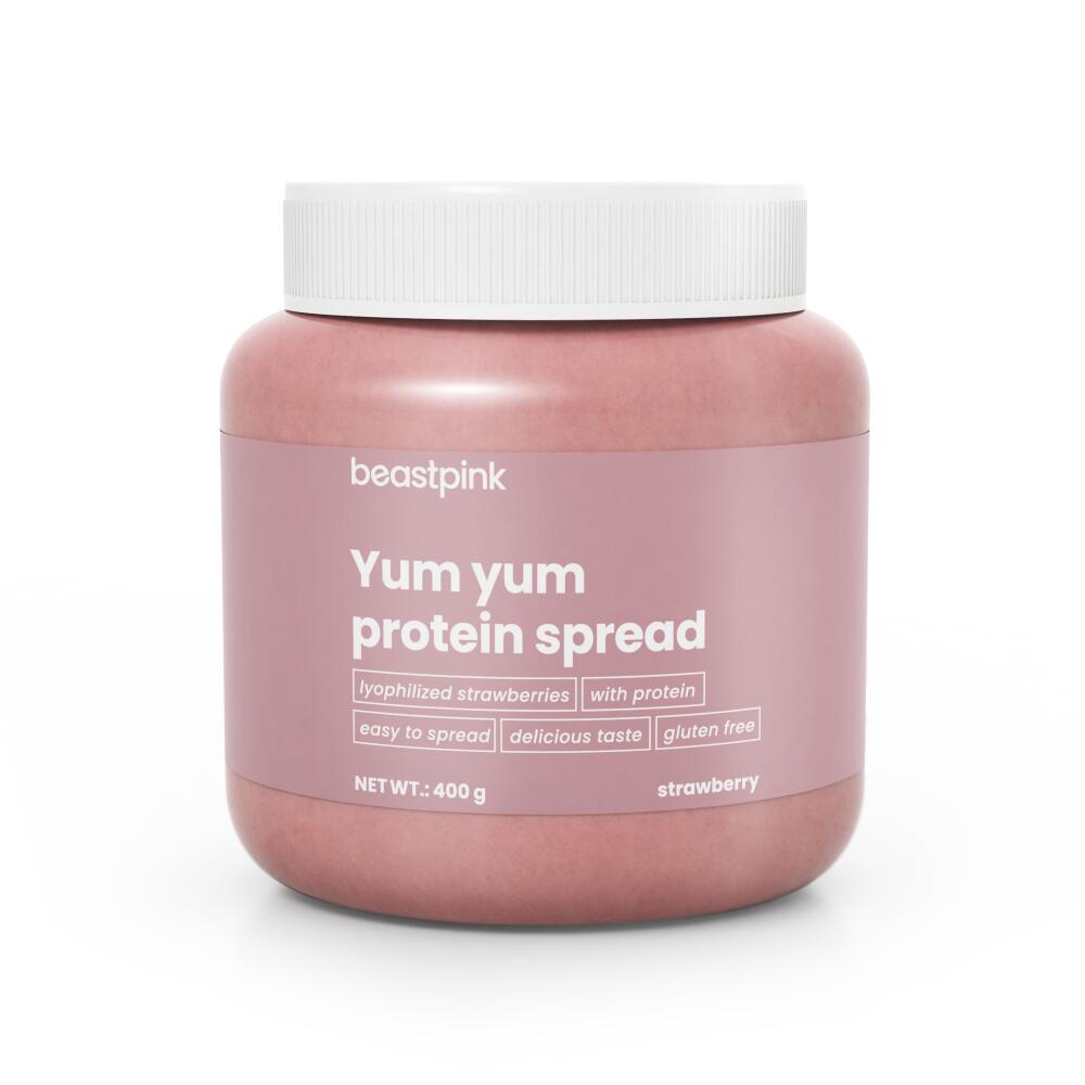 Pasta proteinowa Yum Yum truskawka 400 g