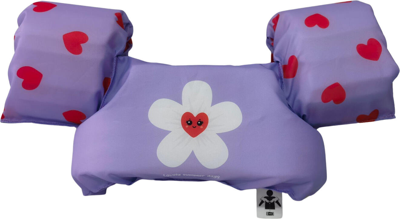 Swim Essentials Puddle Jumper - Lila - Sweet Hearts - 2/6 Years