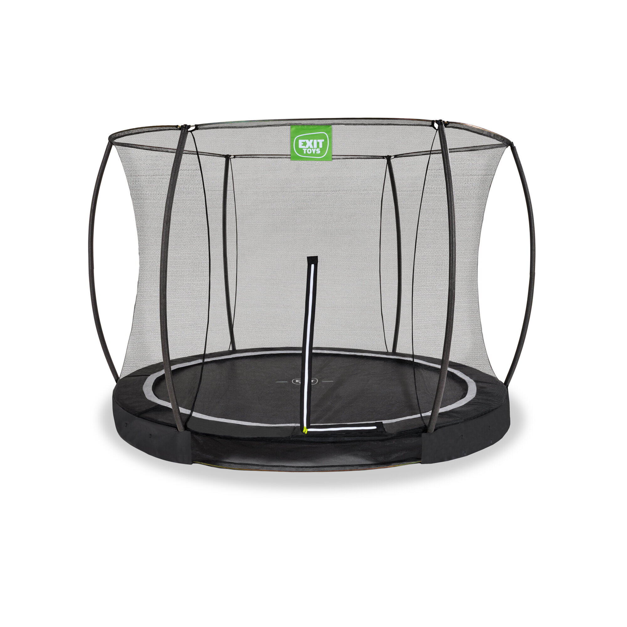 Trampolina ziemna Black Edition ø244cm