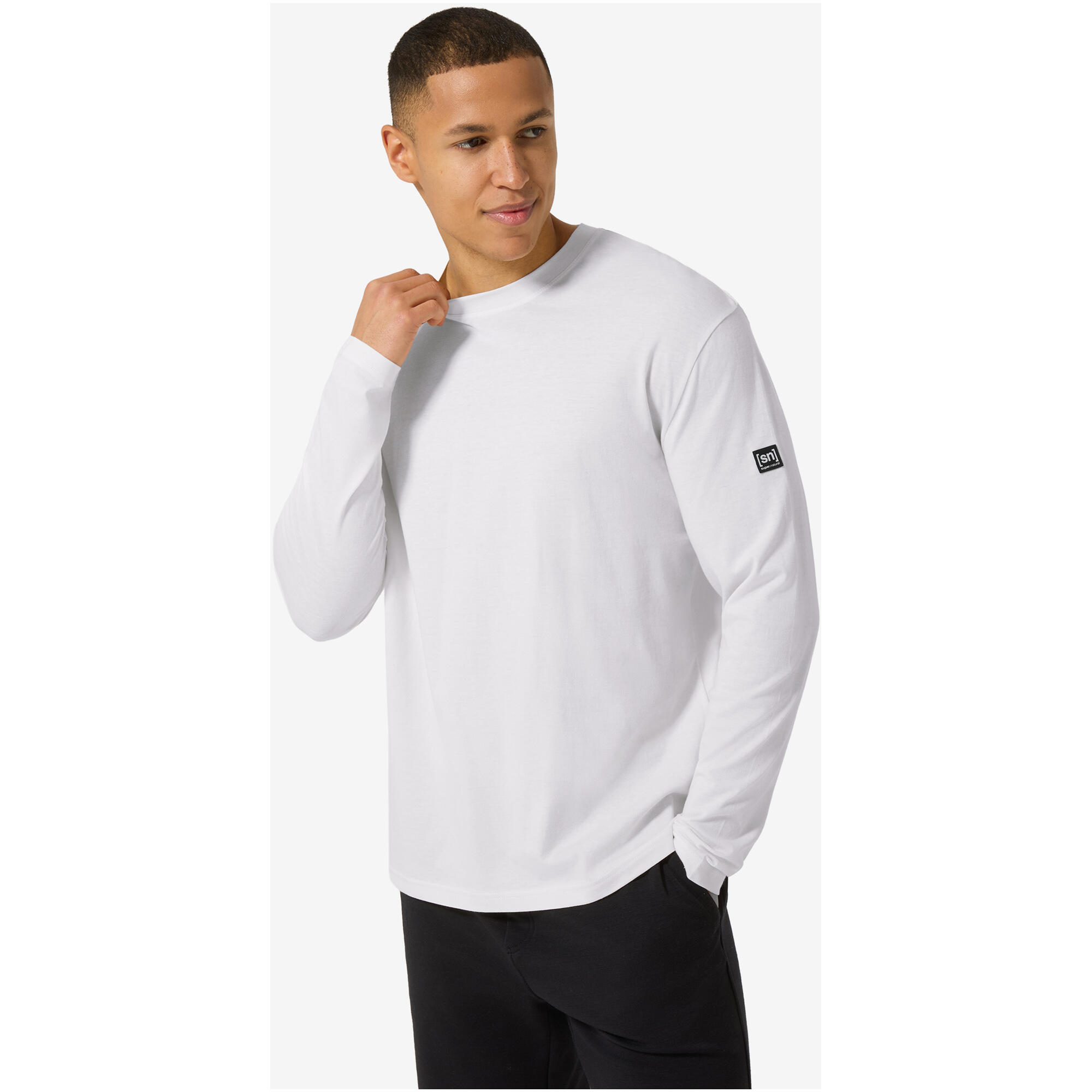 Koszulka termoaktywna z długim rękawem męska SUPER.NATURAL M Casual Bio Cotton