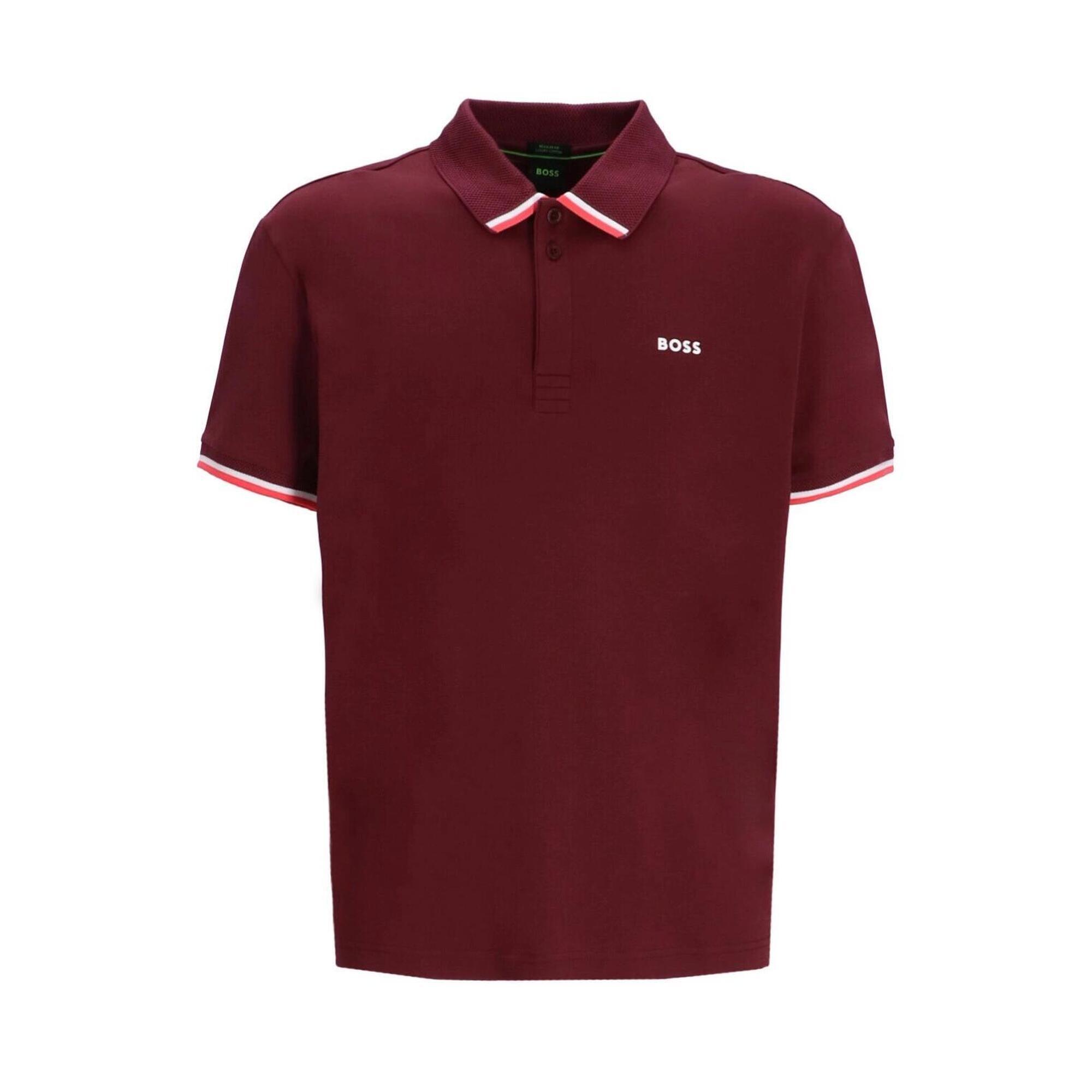 Koszulka polo BOSS Paddy Lux czerwony (50538185-614)