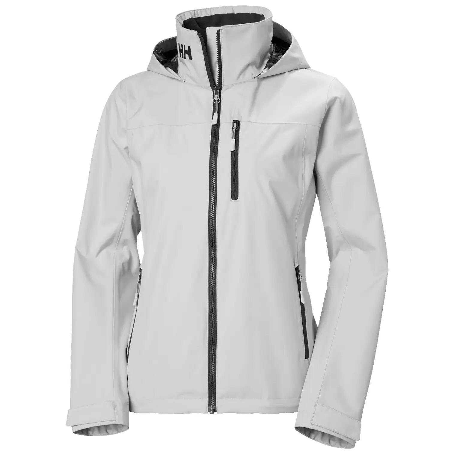 Damska wodoodporna kurtka z kapturem Helly Hansen Crew 2.0