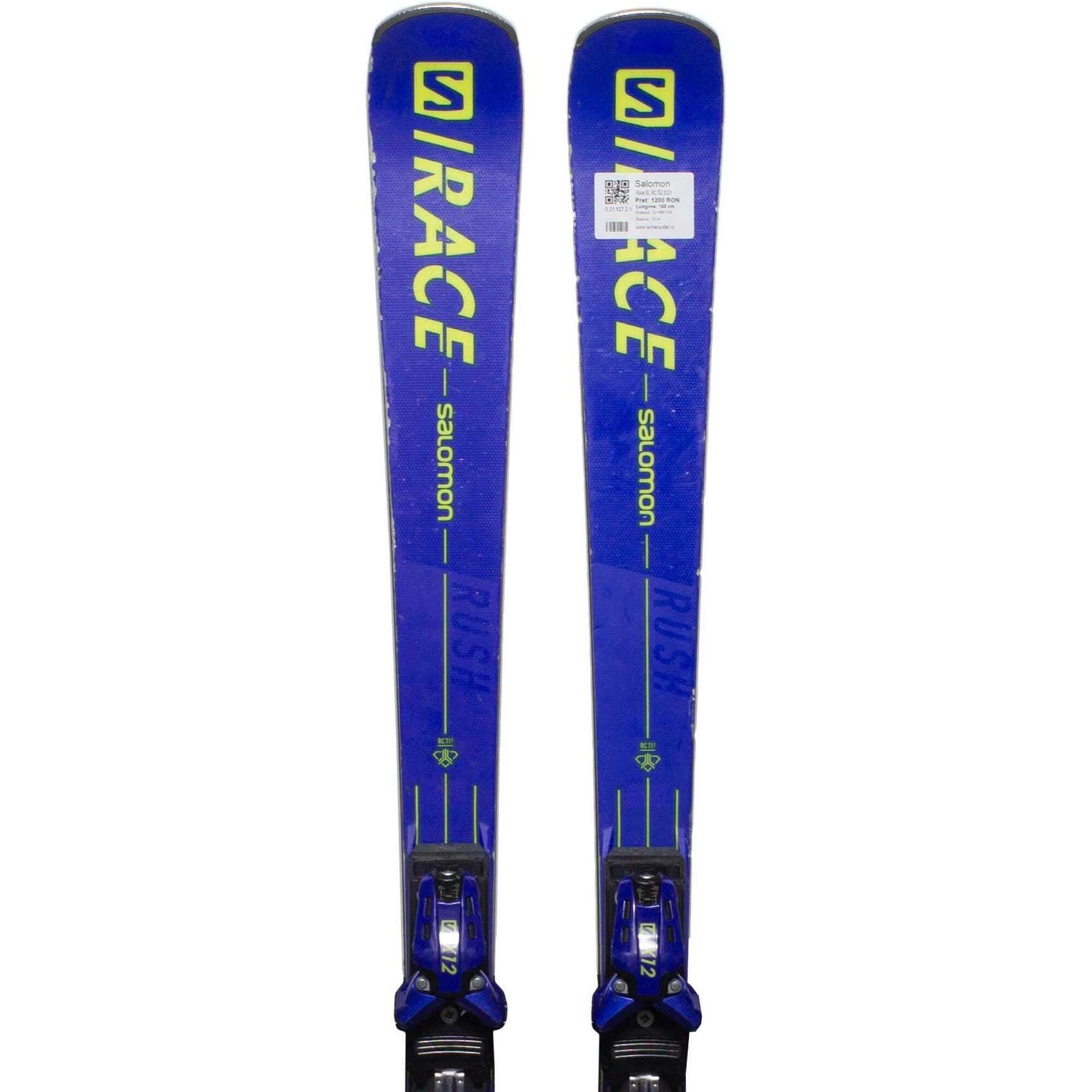 Second Life- Narty SALOMON Race SL RC Ti2 2021  160 cm- Stan dobry