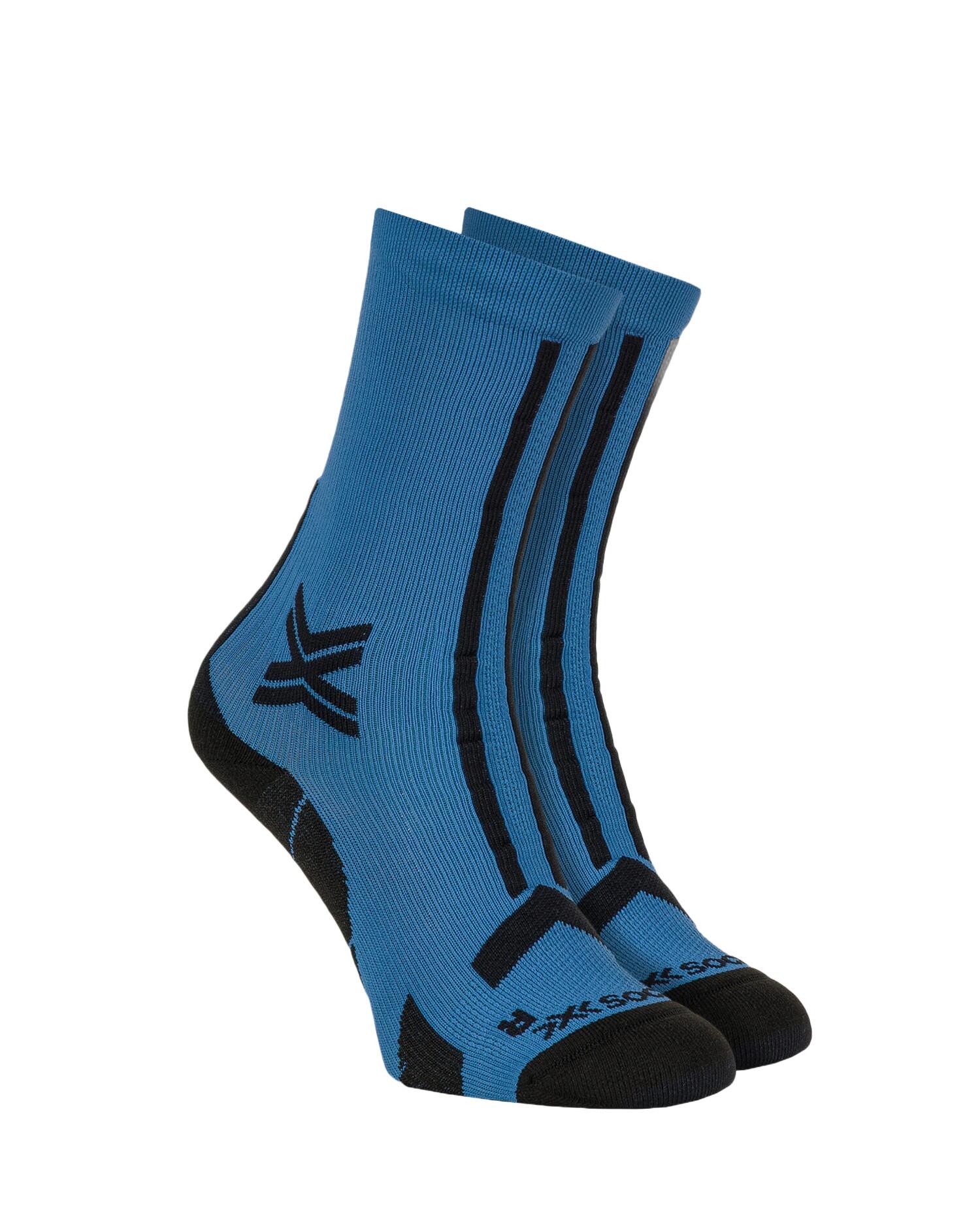 Skarpety X-Socks Trailrun Discover Crew Blue Black