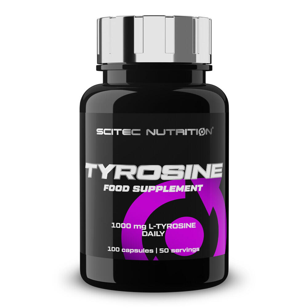 Stymulatory i neurotransmitery Scitec Tyrosine 100kaps