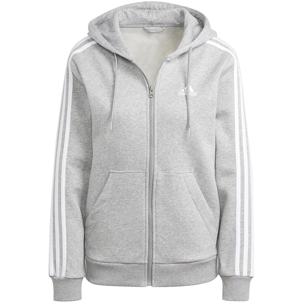 Bluza damska adidas Essentials 3-Stripes Full-Zip Fleece