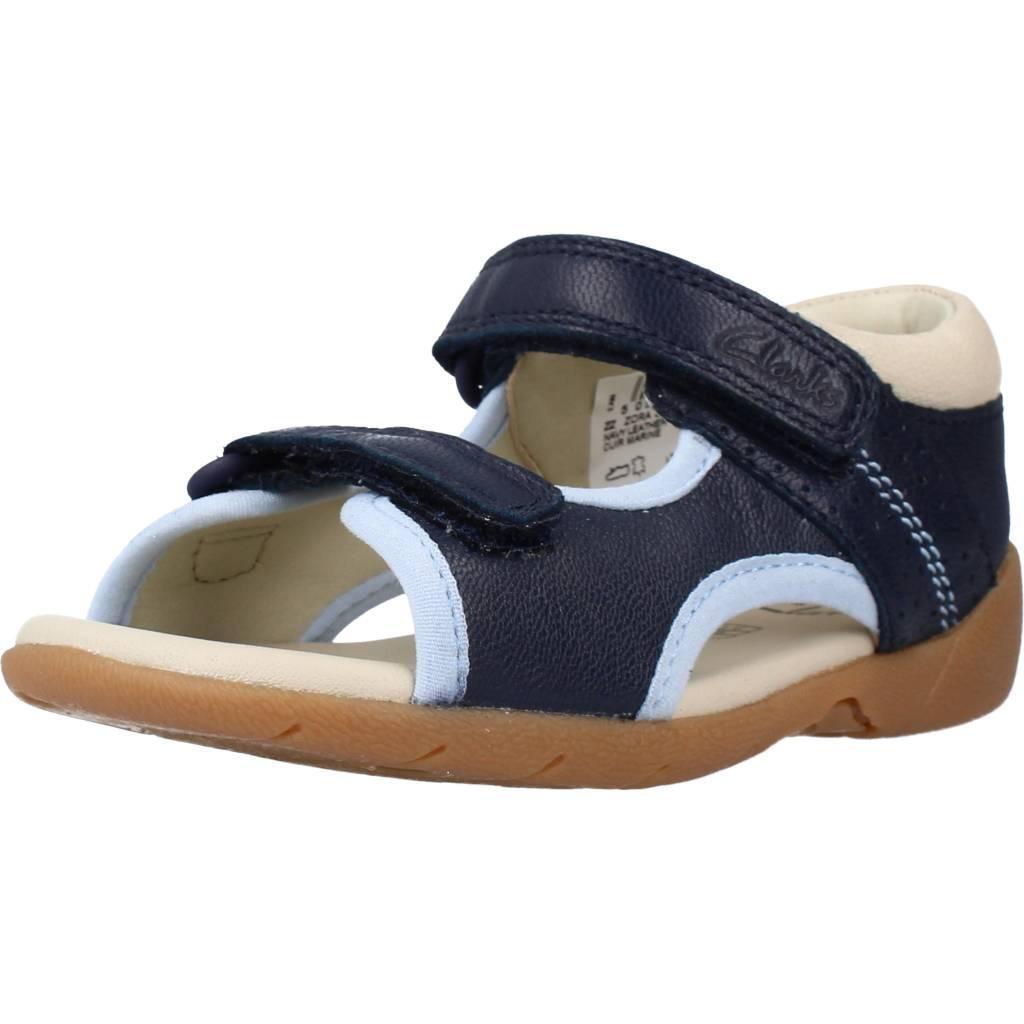Sandały CLARKS ZORA SPIRIT T Niebieski