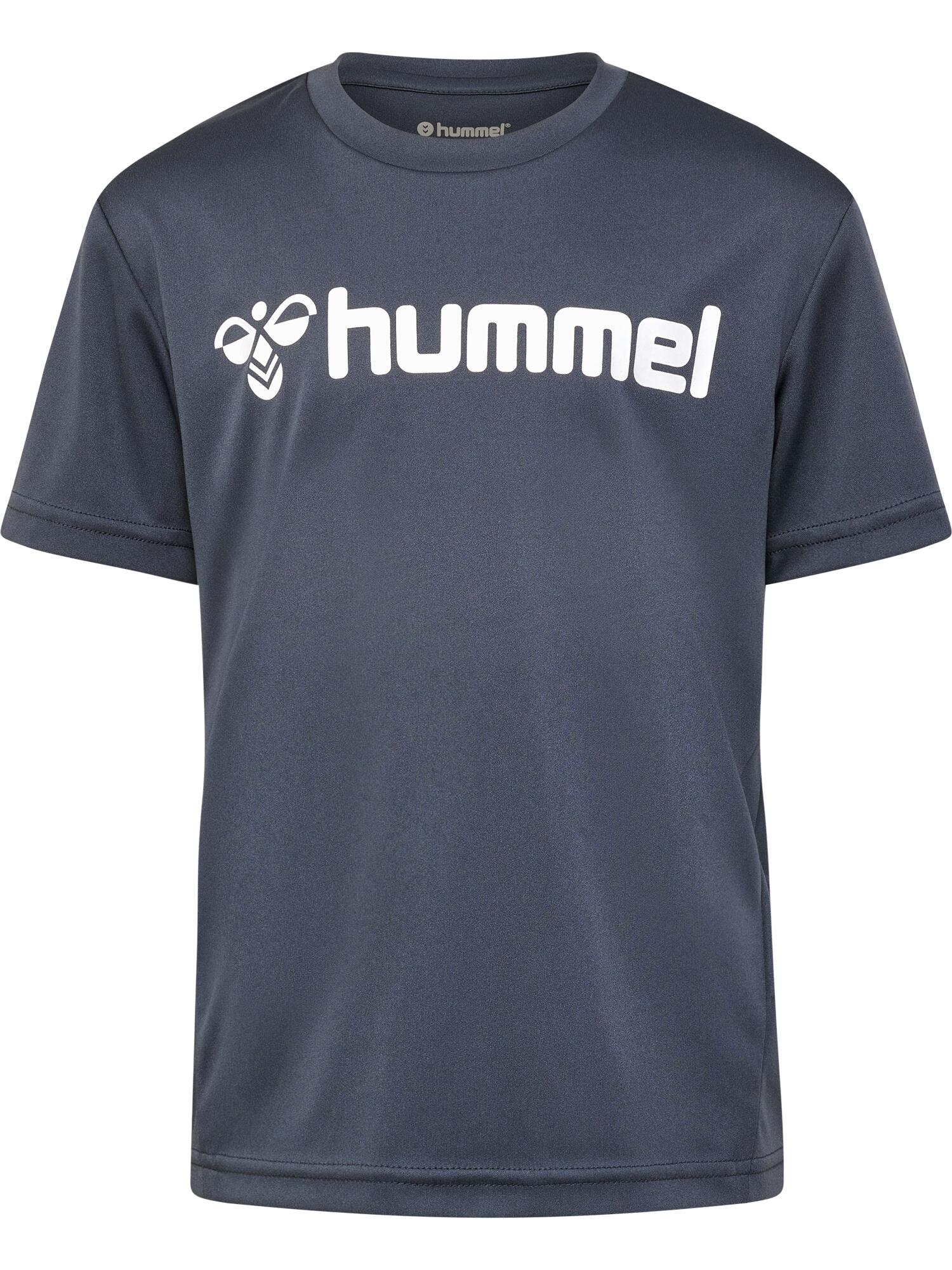 Hummel Koszulka poliestrowa sportowa Poly Logo Jersey Kids