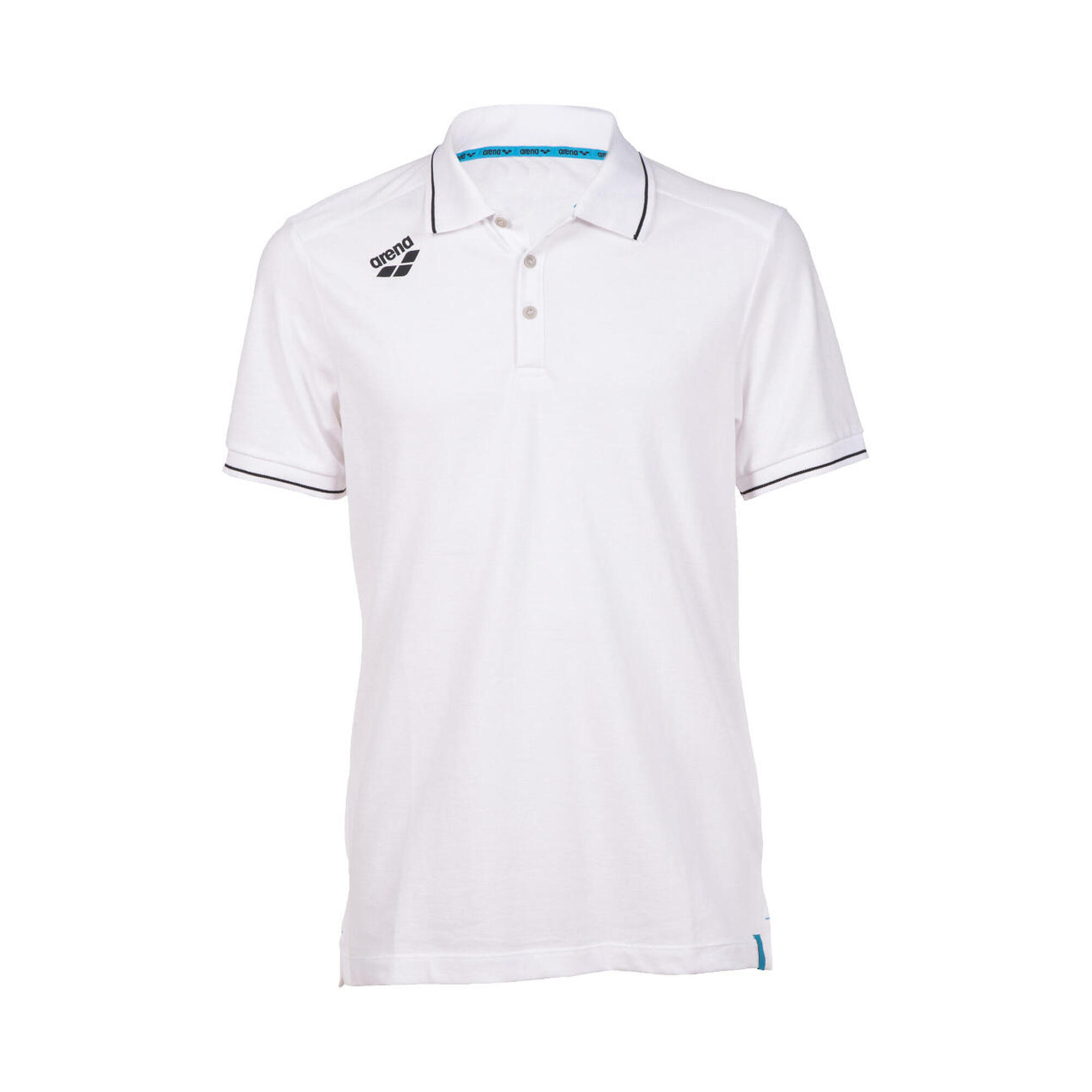 Koszulka polo na basen dla kobiet Arena Team Poloshirt Solid Cotton