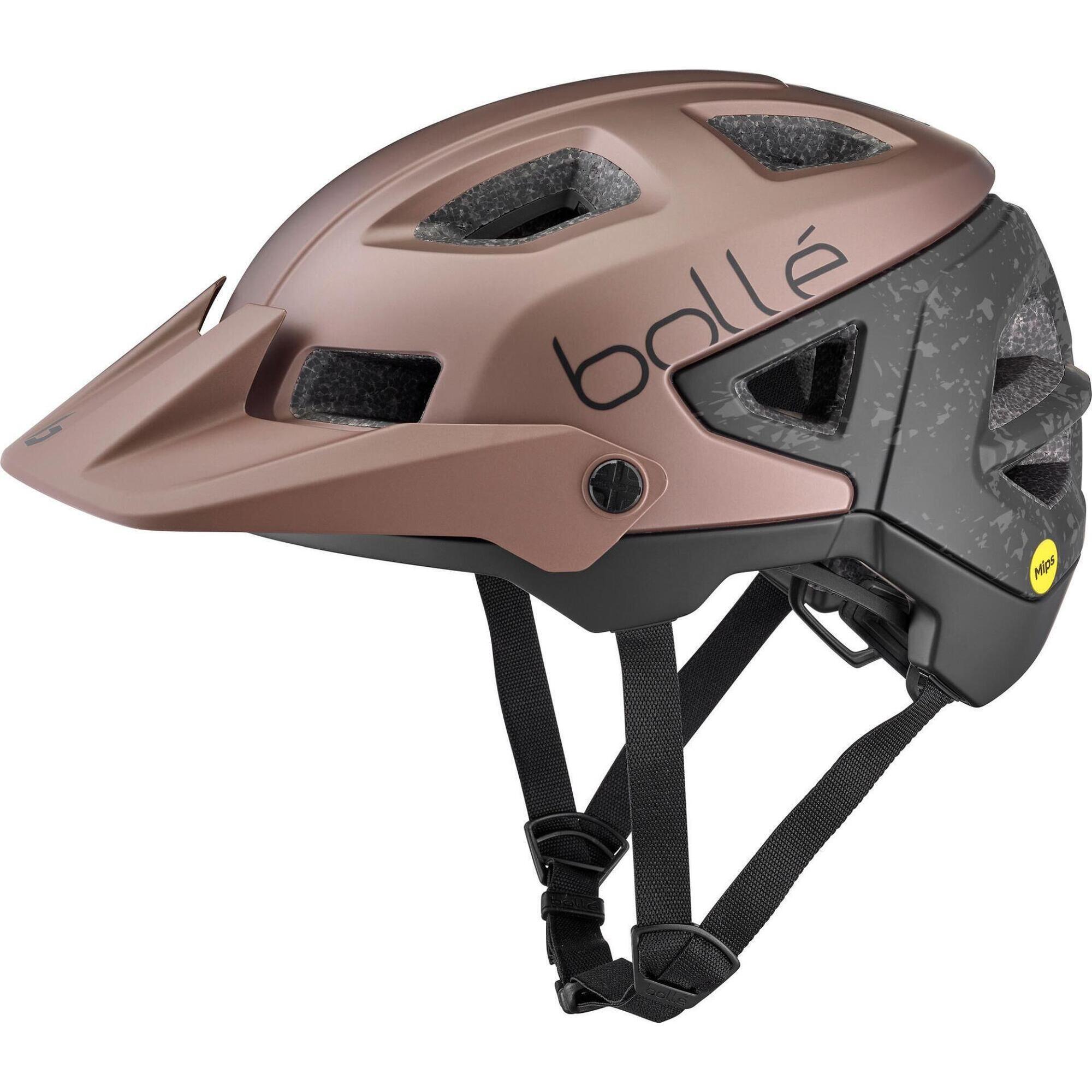 Kask rowerowy MTB „TRACKDOWN MIPS” matowy wolfram