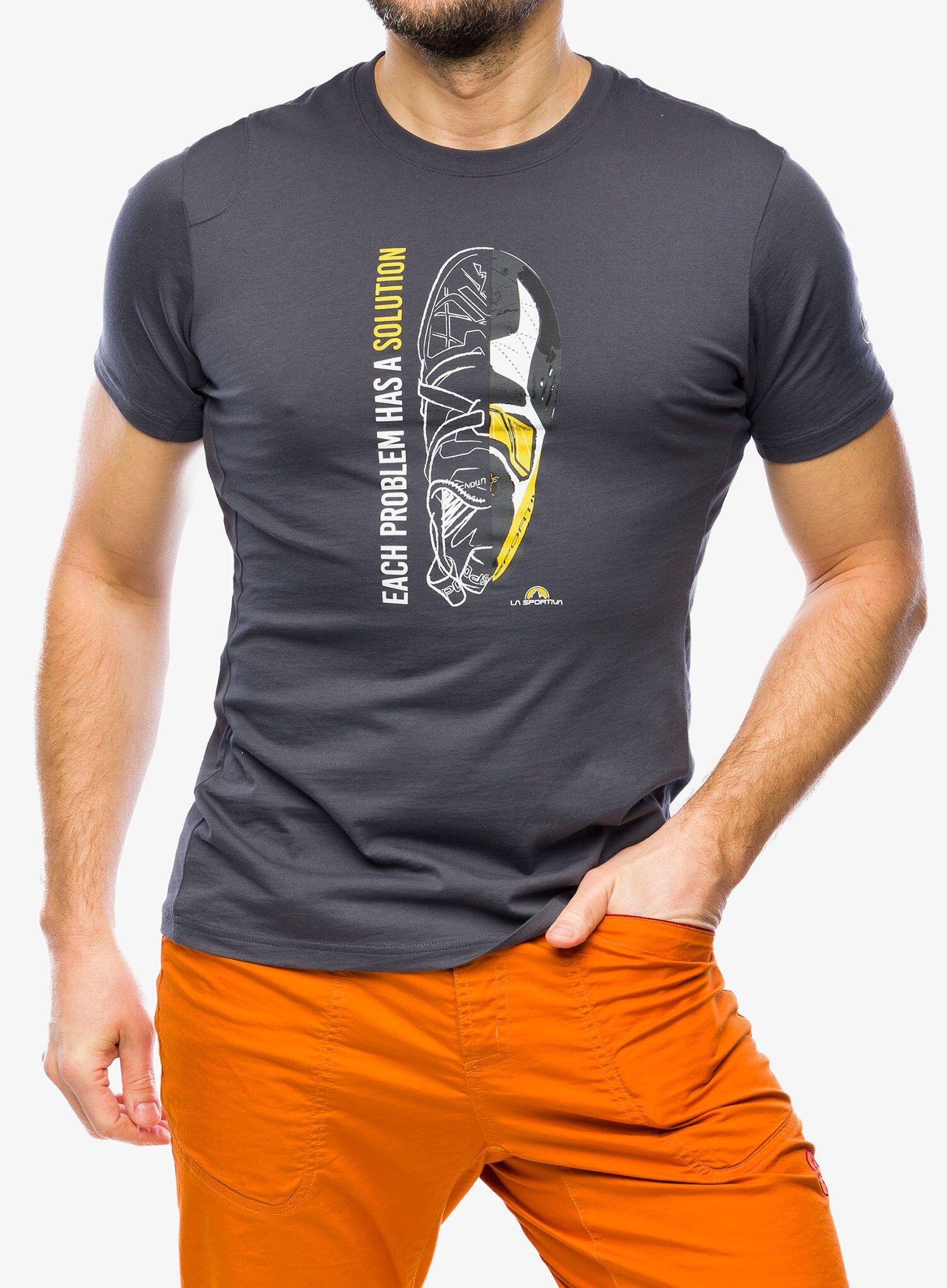 Koszulka bawełniana męska La Sportiva Solution T-Shirt