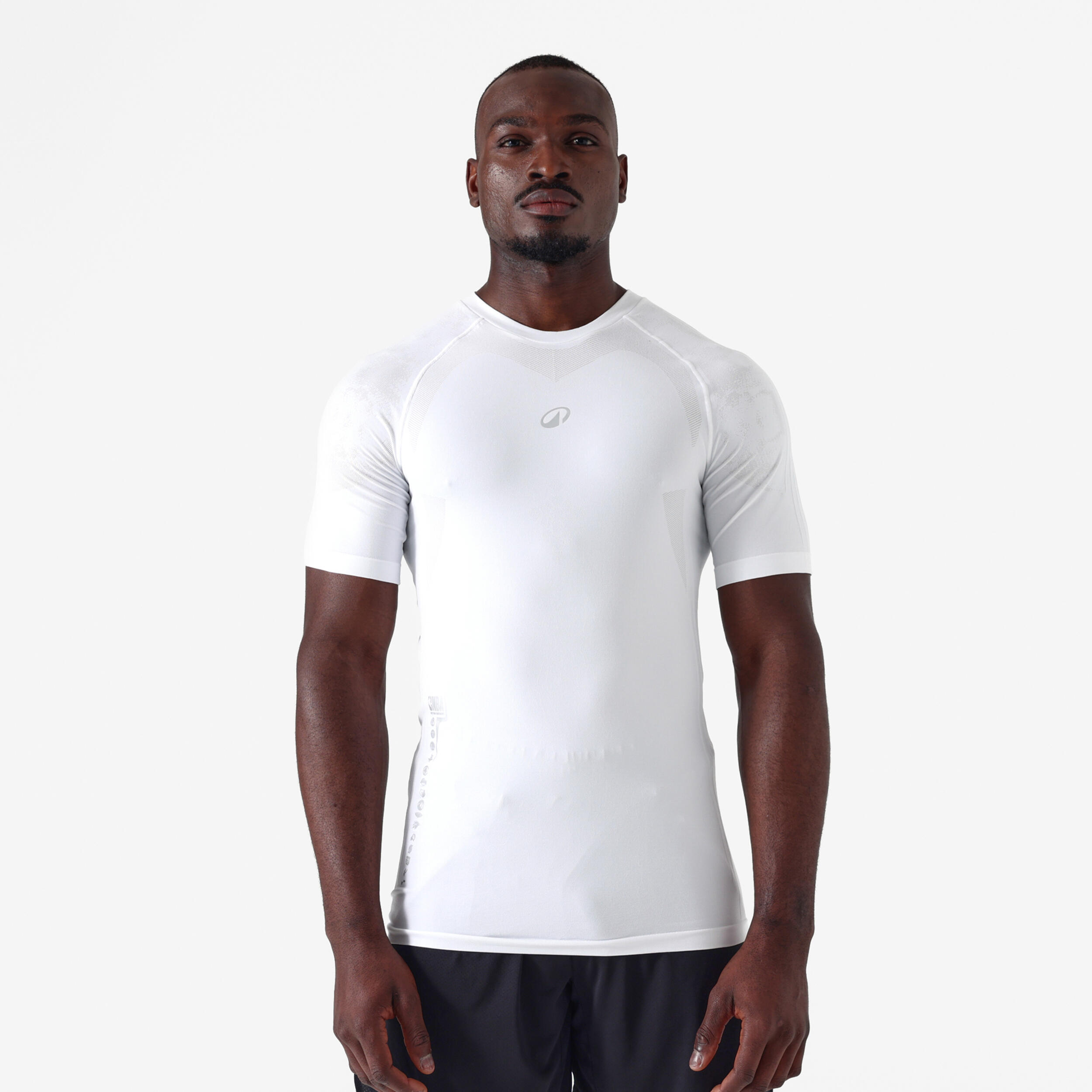 Podkoszulek do koszykówki krótki rękaw unisex NBA Tarmak 900 bez szwów