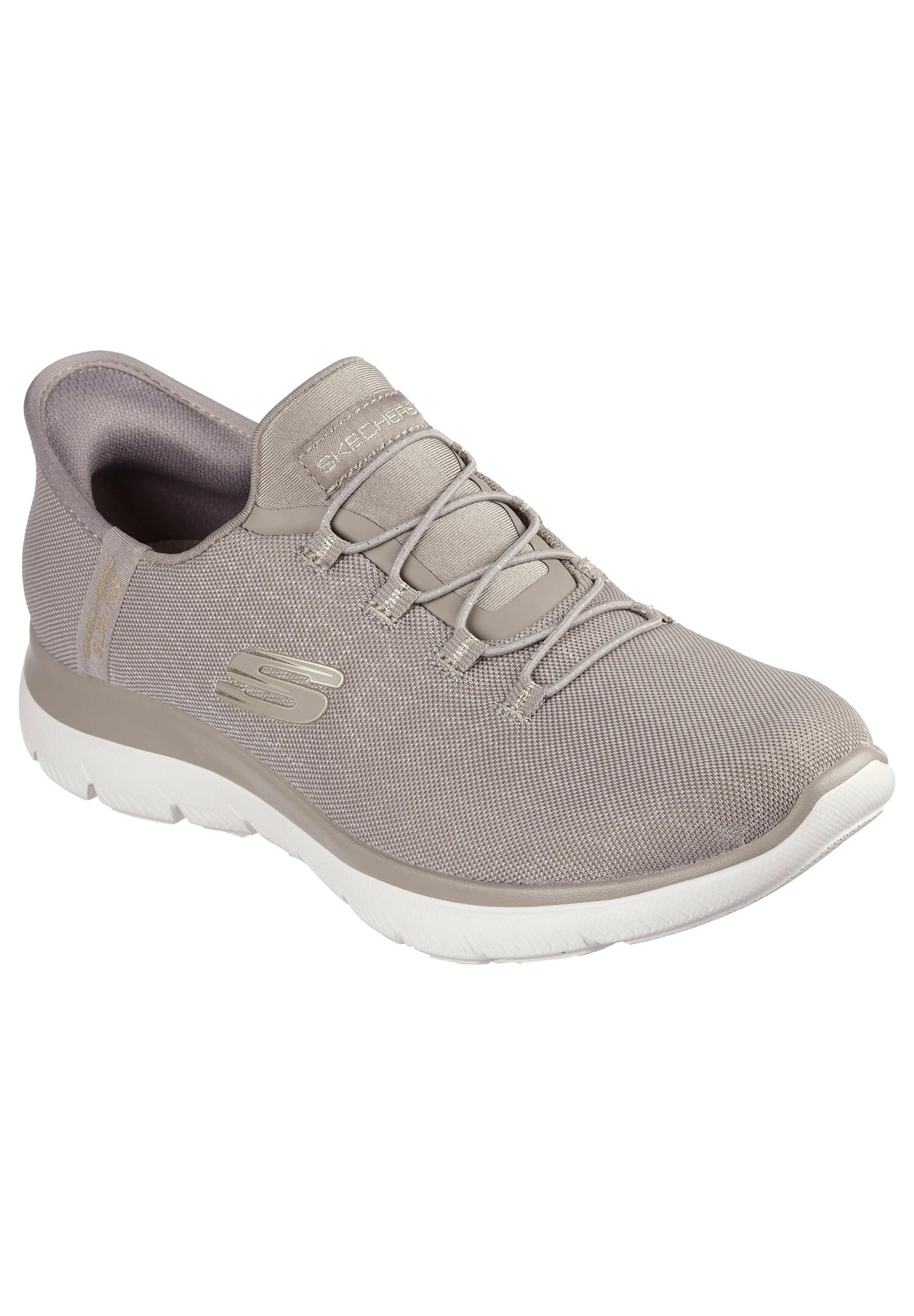 Buty SKECHERS SUMMITS-CLASSY NIGHT SLIP-INS Beżowy