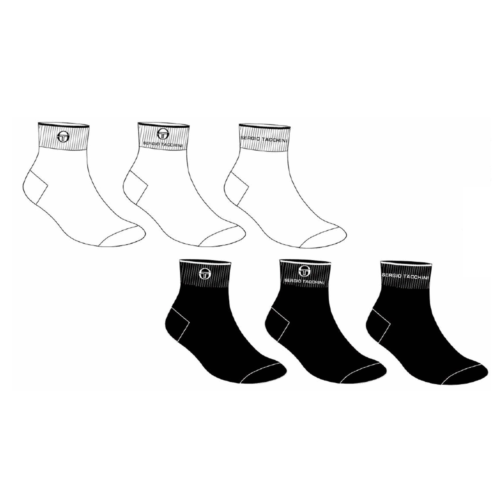 Skarpetki Tripack Dziecięce Tacchini Aft 2/3 83898348 Blanco
