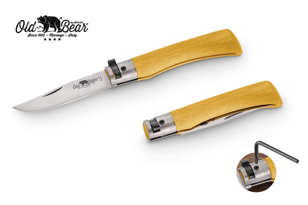 Nóż składany włoski Antonini Satin Stainless M