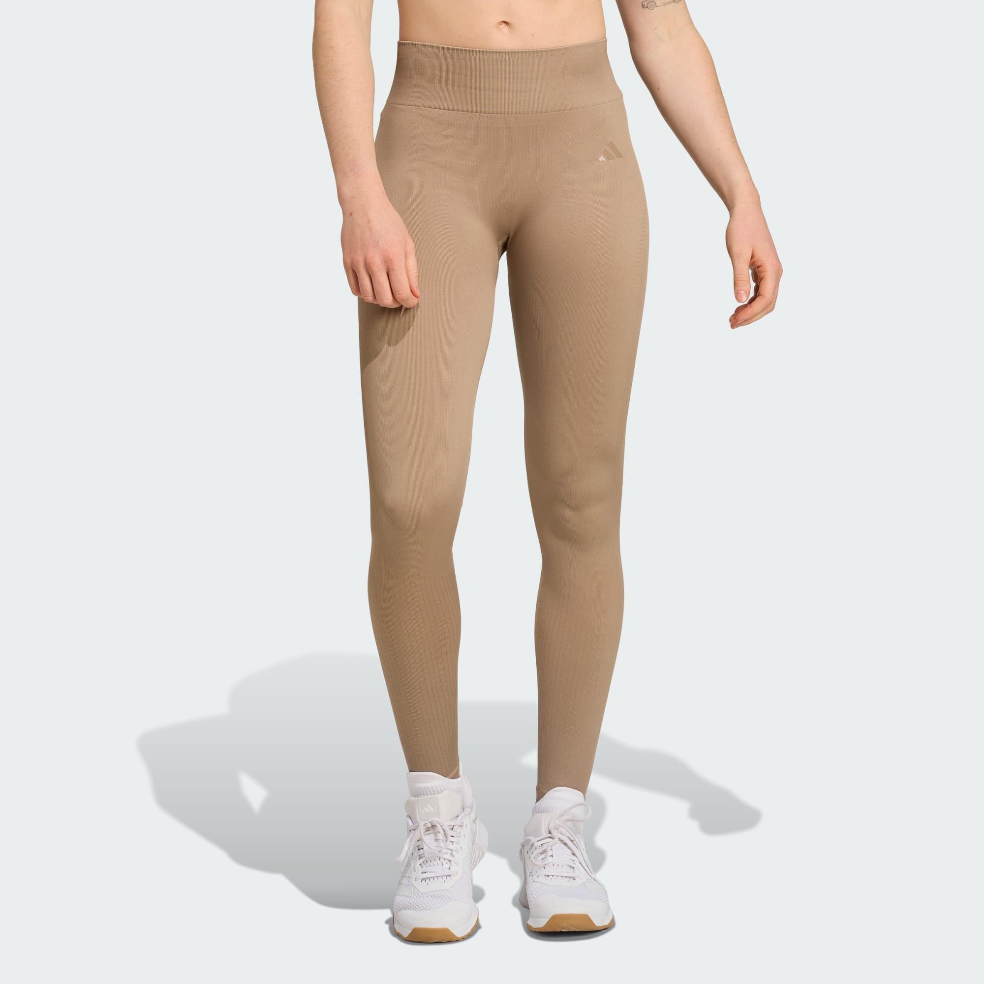 Długie dzianinowe legginsy do ćwiczeń Essentials