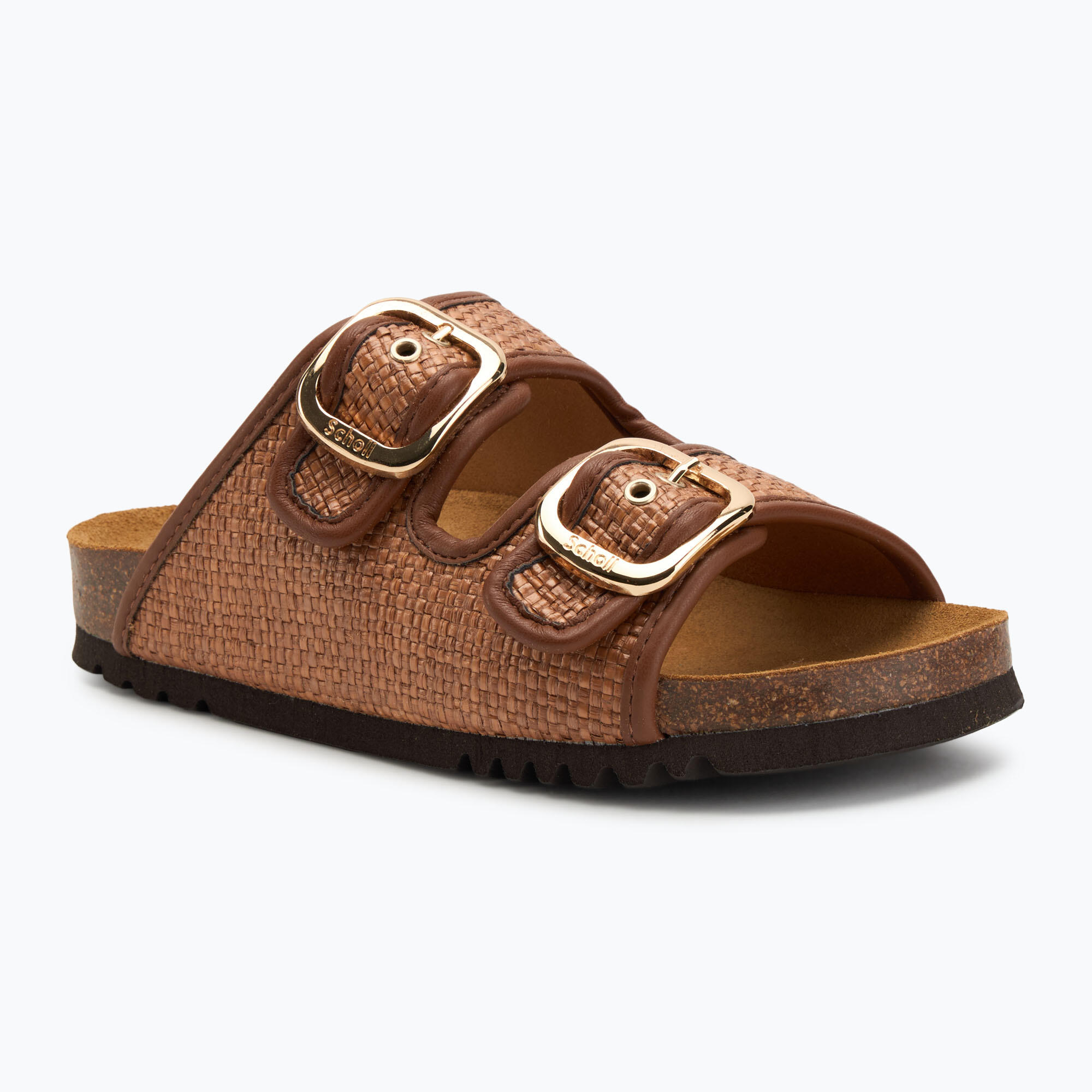 Klapki damskie Scholl Noelle Raffia