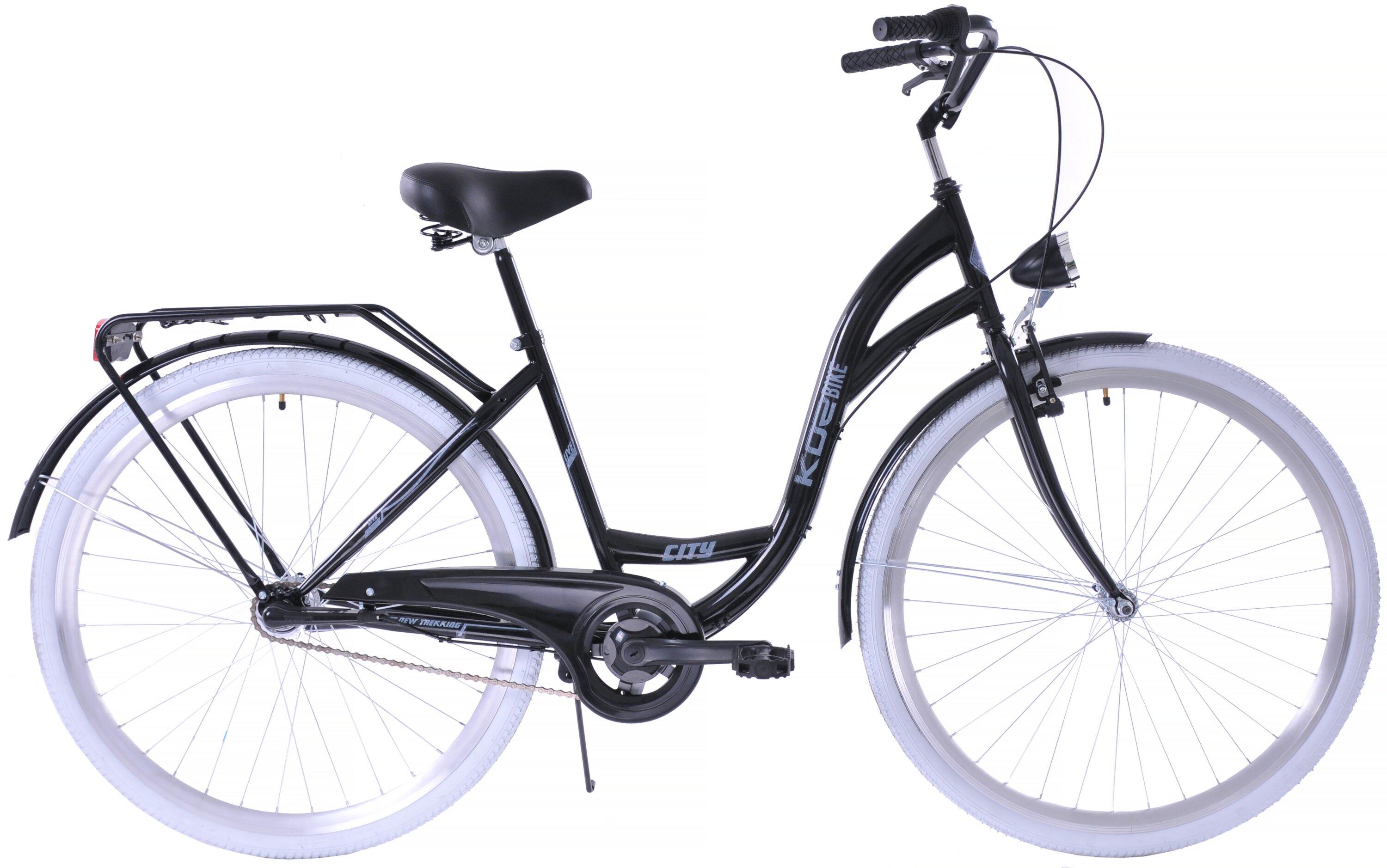 Rower miejski damski Kozbike 28, rama 18 3-biegi