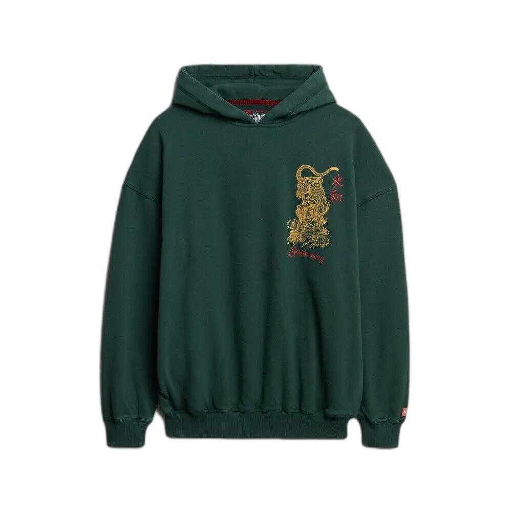 Damska bluza oversize z kapturem Superdry Tokyo Narrative