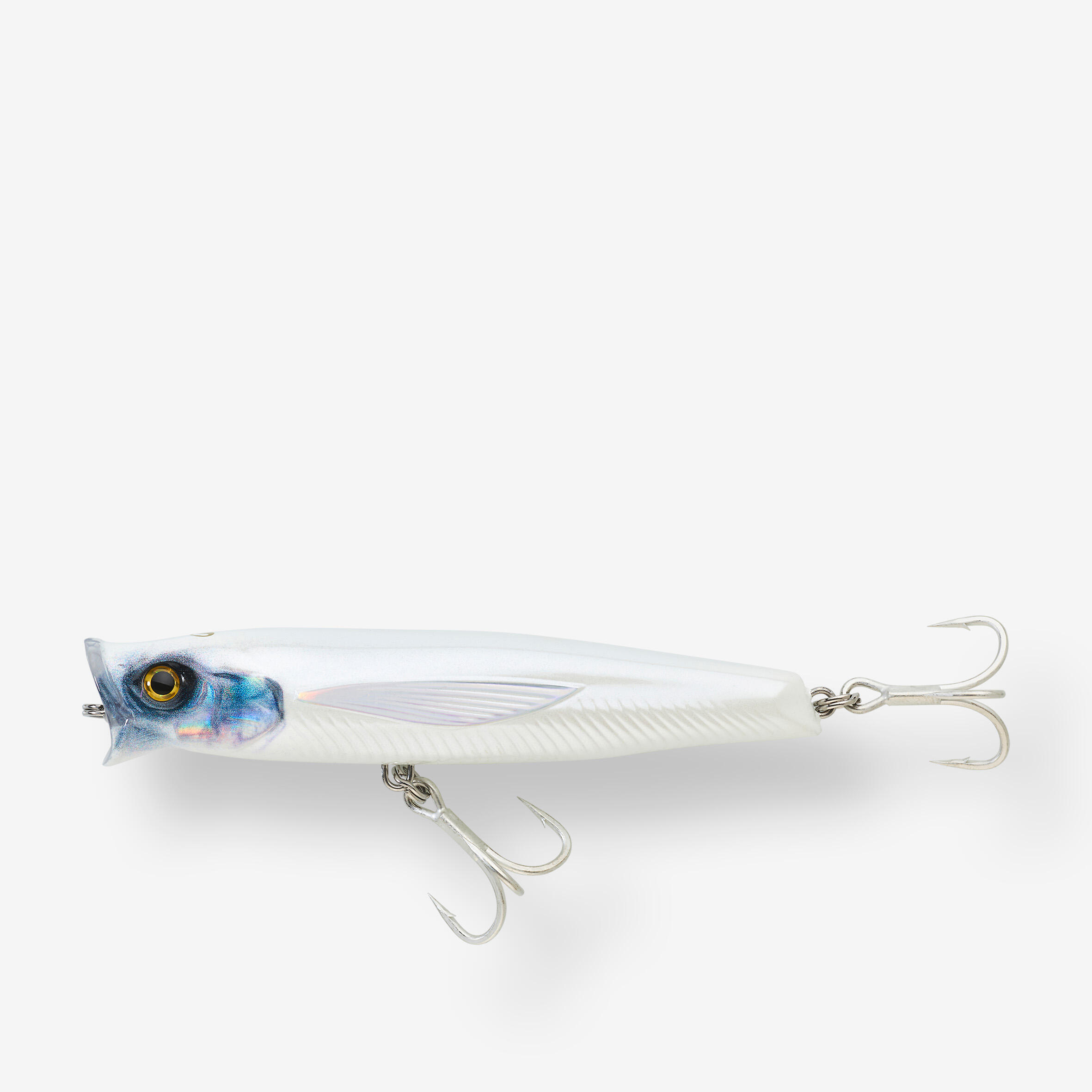 Przynęta morska powierzchniowa Popper Exofly Pop 12 cm biała
