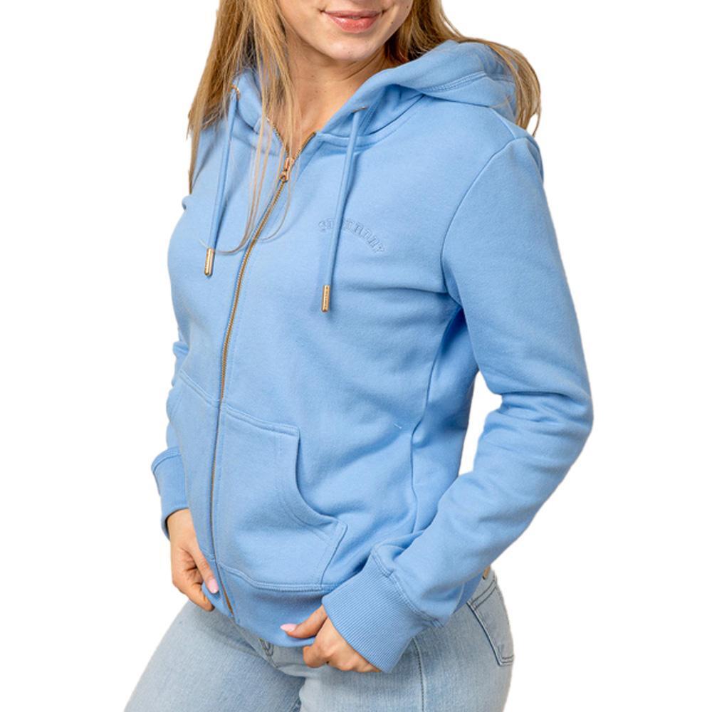 Damska bluza z kapturem zapinana na zamek Superdry Essential Logo Hb