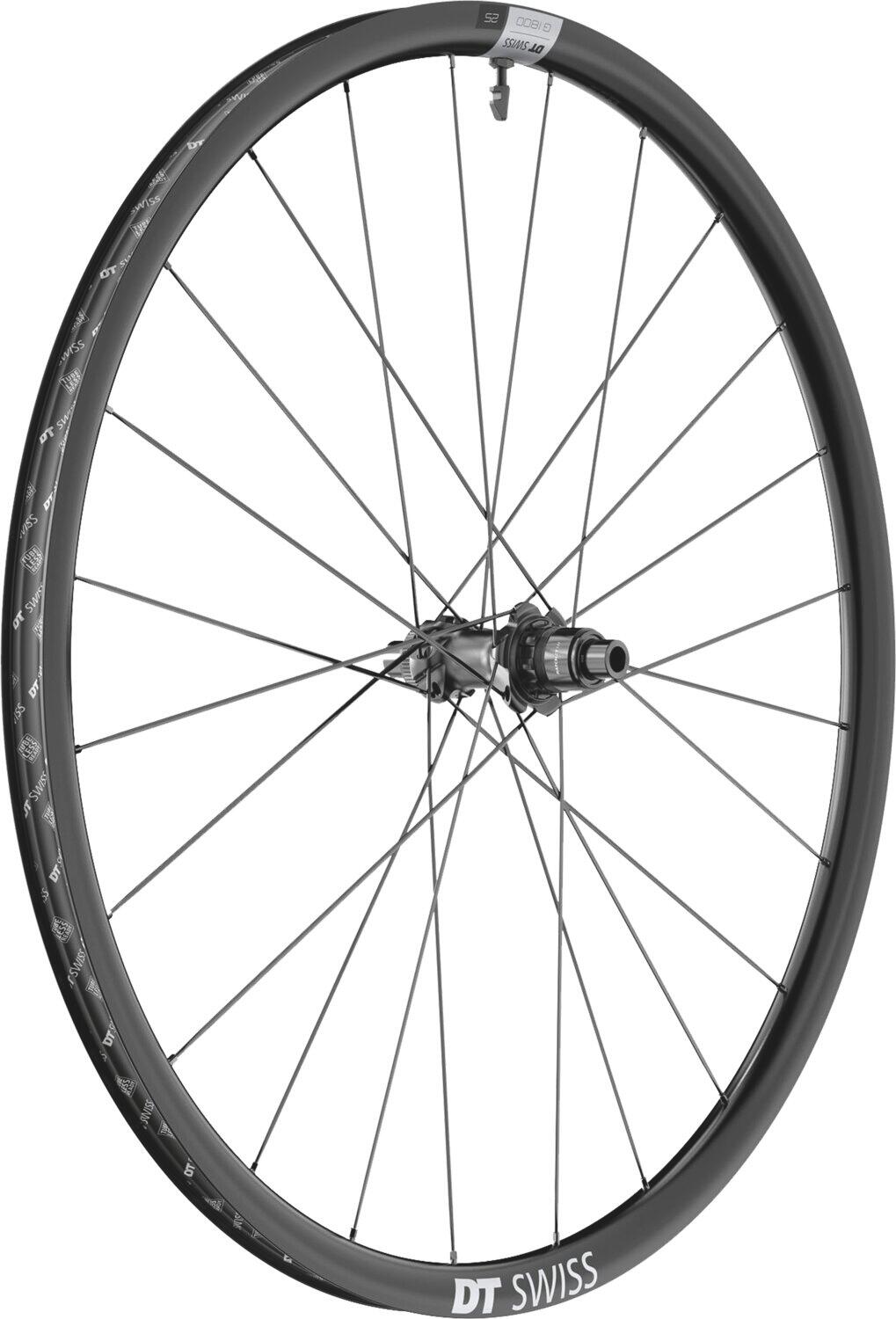 Koło tylne kaseta tubeless tarcza oś przelotowa DT Swiss G1800-25