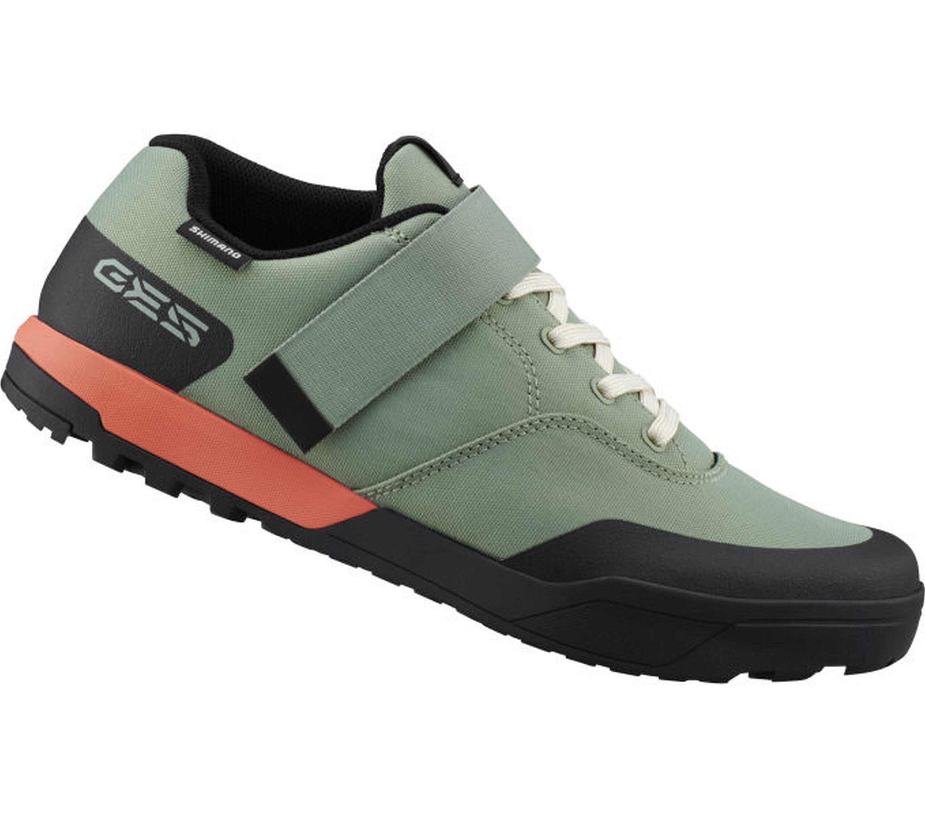 MTB - Buty rowerowe GE500, jasnozielone