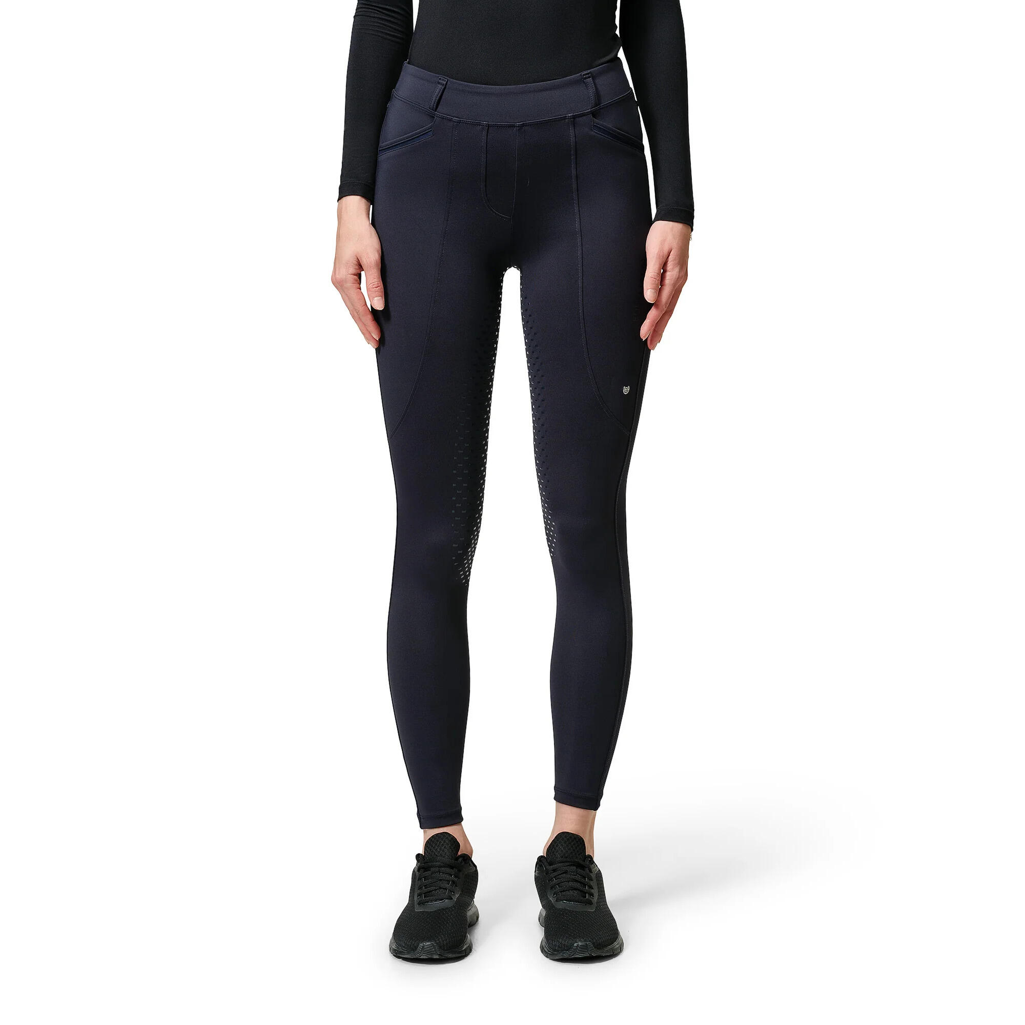 Damskie legginsy jeździeckie z pełną przyczepnością Equestrian Stockholm Premium