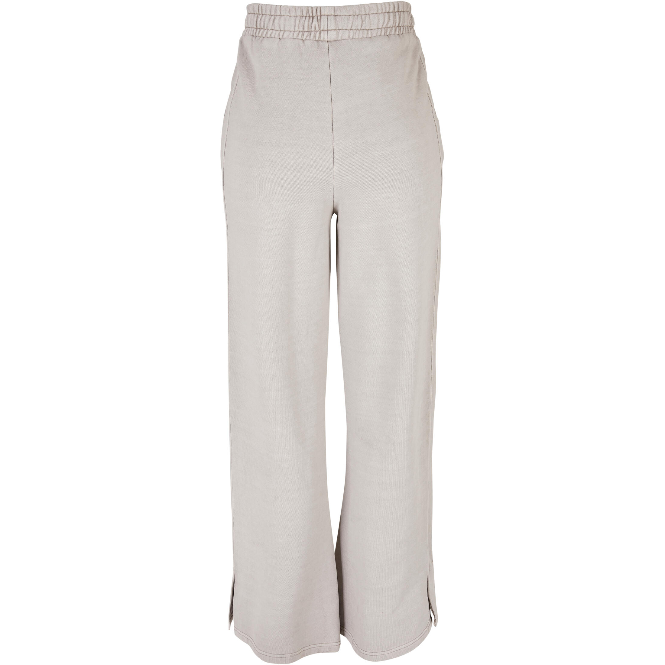 Spodnie z rozcięciem dla kobiet Urban Classics Heavy Terry Garment Dye GT