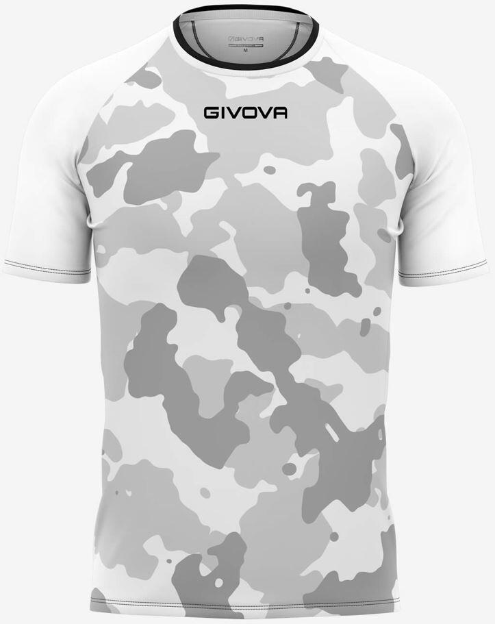 T-shirt męski Givova Army Biało-szary Biały