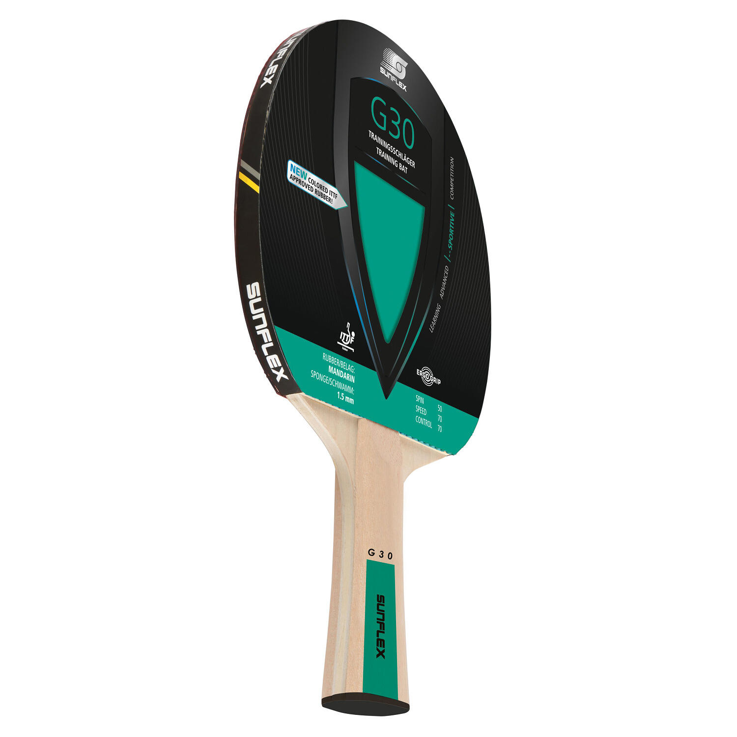Rakietka do tenisa stołowego SUNFLEX Color Comp G30 10201