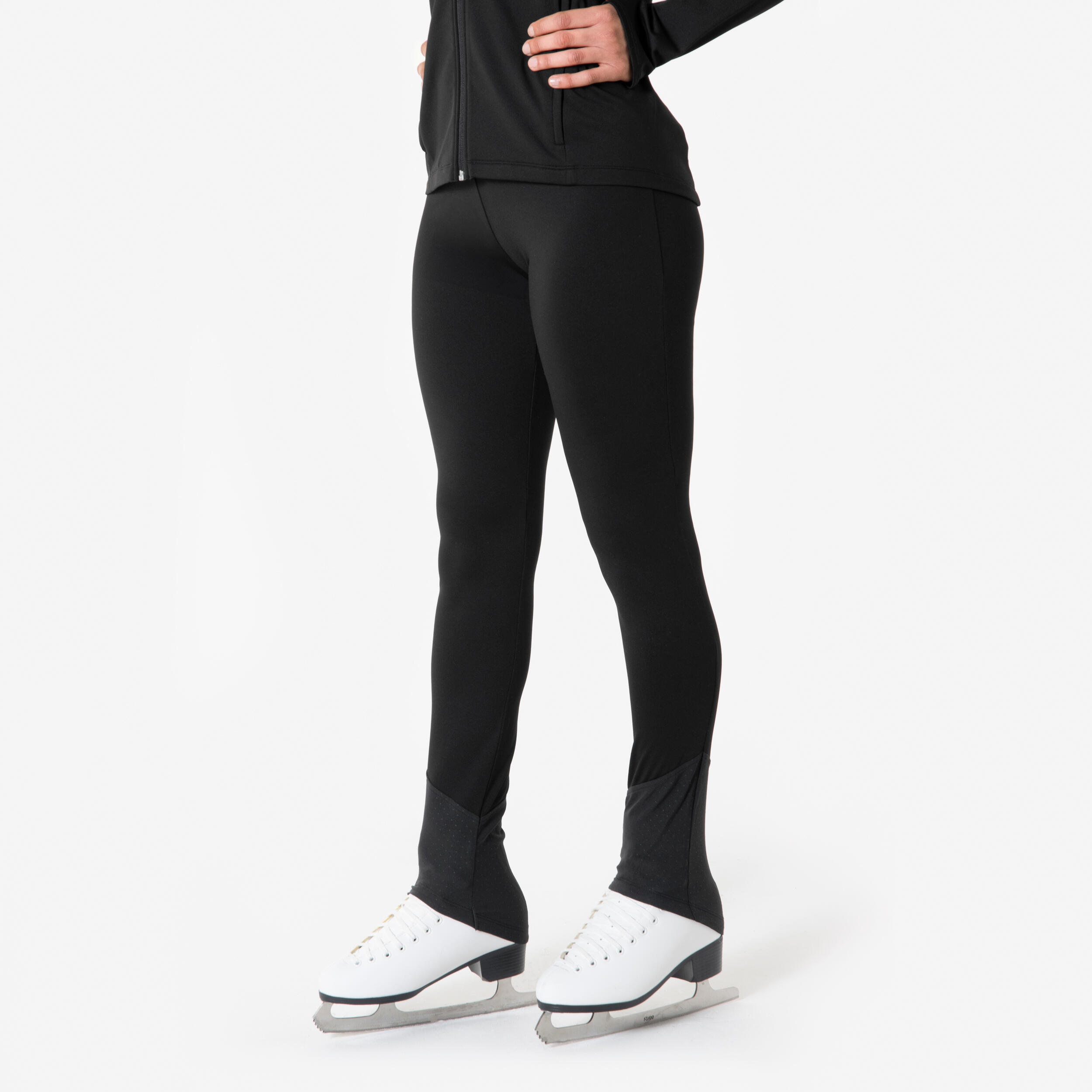 Legginsy treningowe do łyżwiarstwa figurowego Oxelo