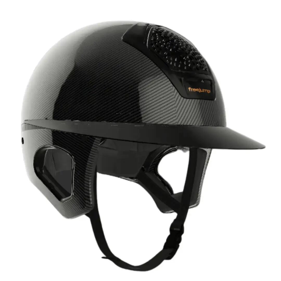 Kask jeździecki z ochroną czasową Free Jump Voronoï