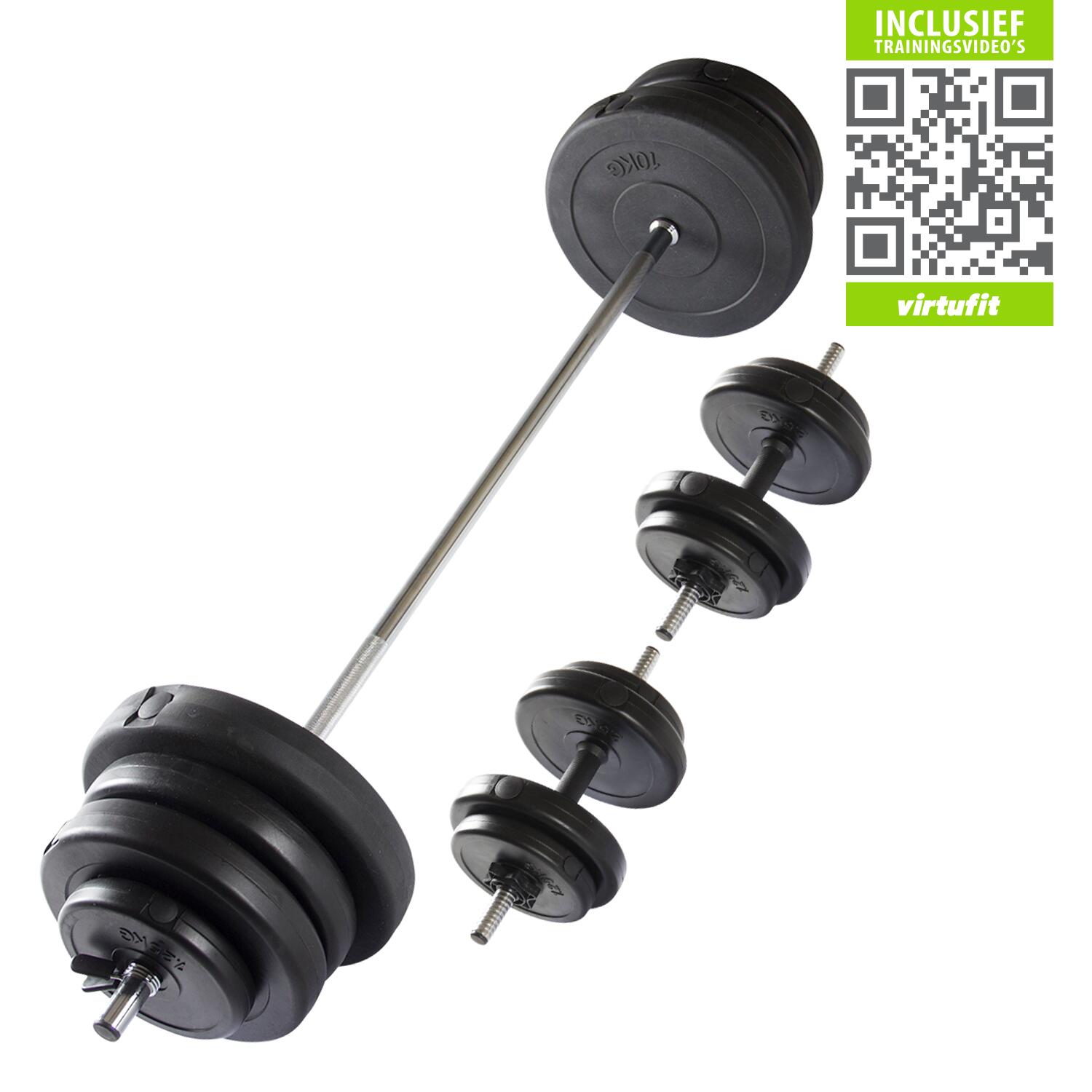 Regulowany zestaw hantli - 60,5 kg