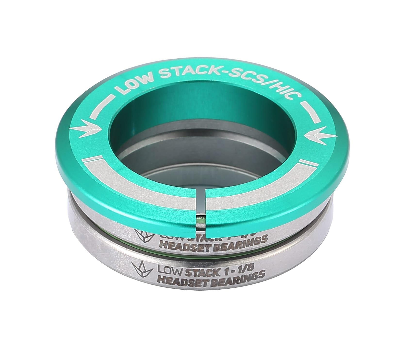 Układ kierowniczy - Hulajnoga - Headset - Low Stack Scs - Teal - Blunt Scooters