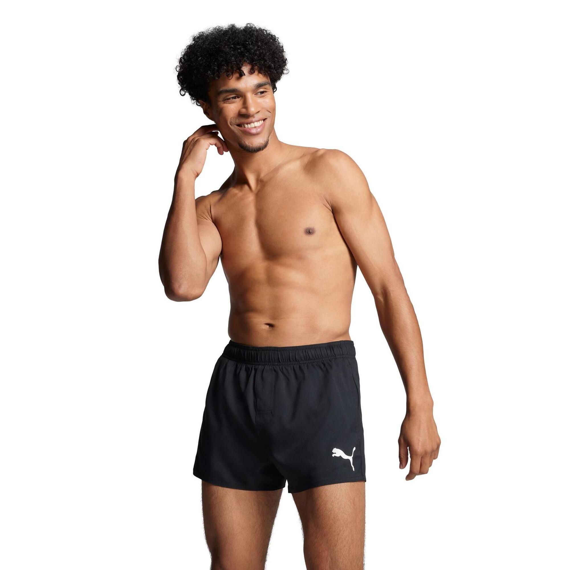 Kąpielówki męskie Puma  Short Shorts  Czarne