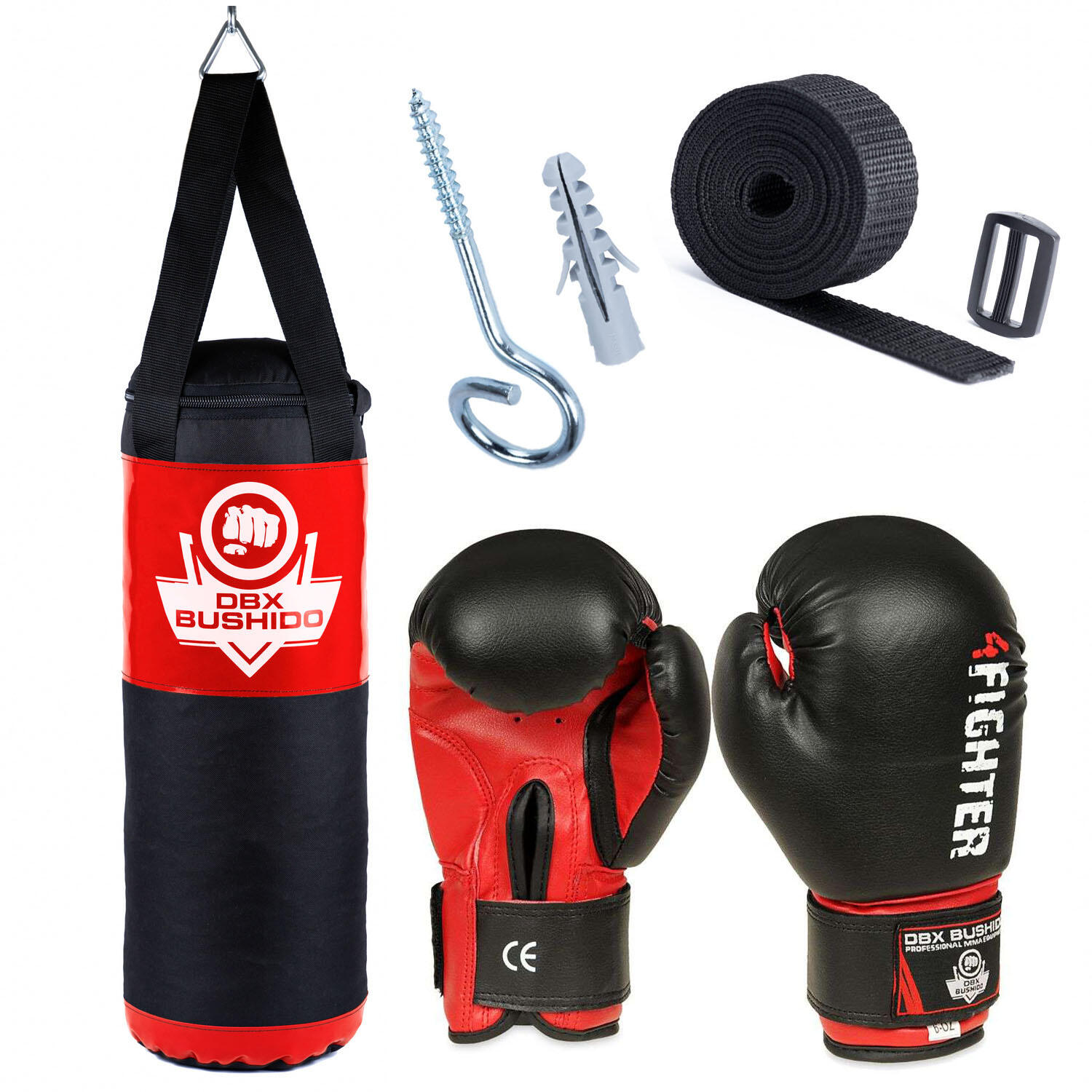 Zestaw bokserski dla dzieci DBX Bushido Kids60