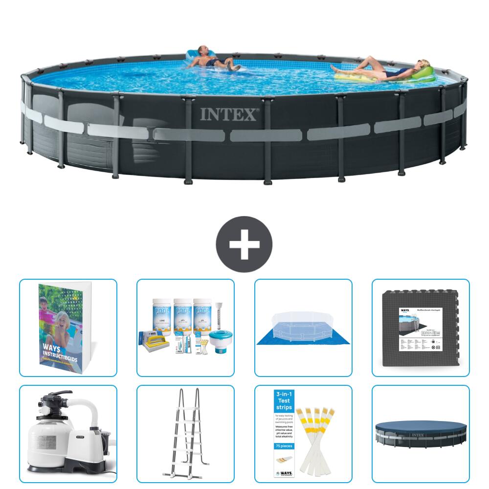 INTEX Basen Ultra XTR Okrągły - 732x132 cm - 9-częściowy S581