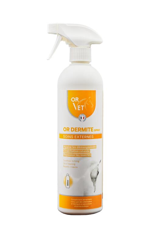 Kojący spray na letnie zapalenie skóry u koni OR-VET Or-Dermite