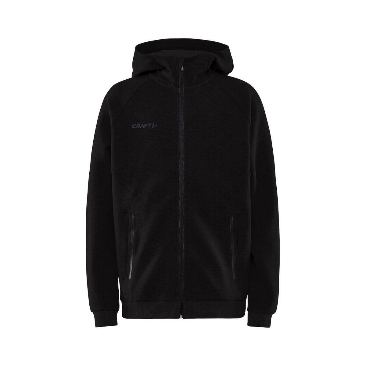 Dziecięca bluza z kapturem z pełnym zamkiem błyskawicznym Craft core soul