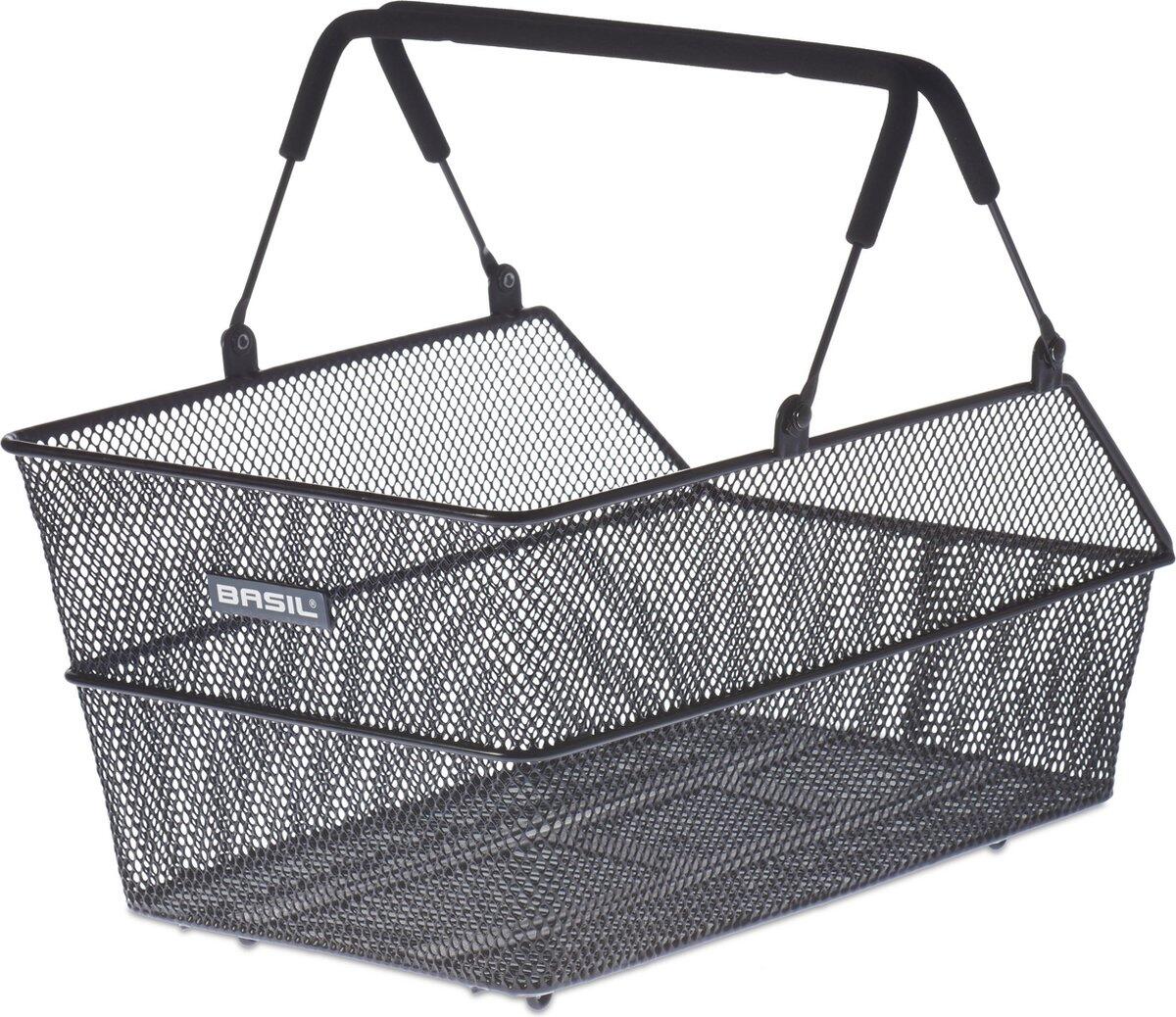 Kosz Rowerowy Cento S Multi 35 X 25 X 22 Cm - Czarny