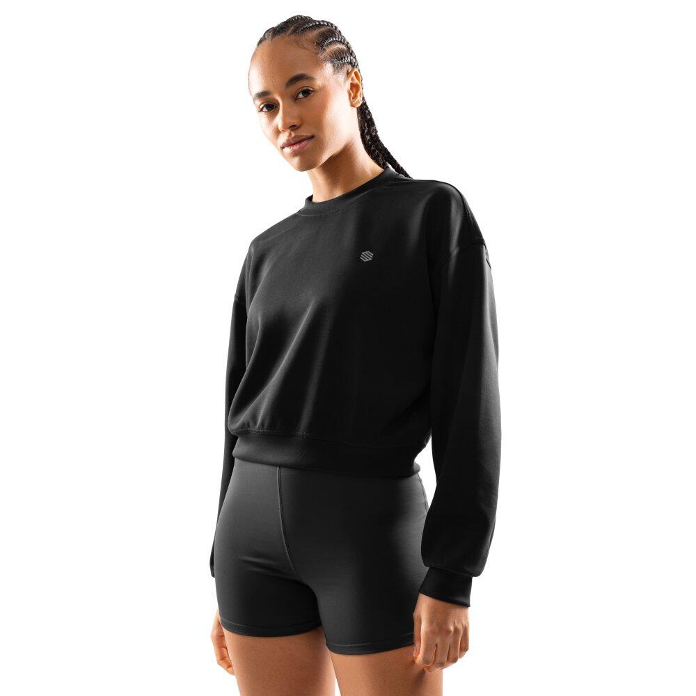 Bluza treningowa crop top dla kobiet Fitness Siroko Studio