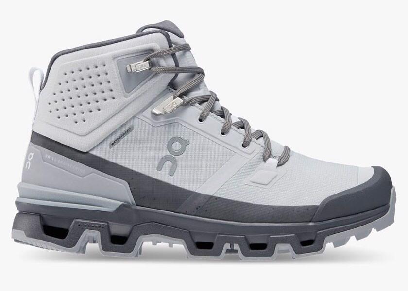 Buty trekkingowe damskie On Running Cloudrock 2 Wodoodporne Jasnoszare