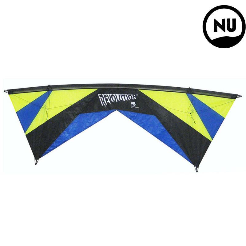 Latawiec akrobacyjny Revolution EXP Reflex limonkowo-niebiesko-czarny VSRV00113
